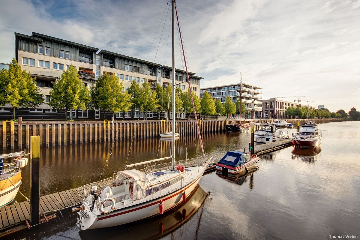 Fotograf Thomas Weber aus Oldenburg: Der Oldenburger Yachthafen am Morgen (1)