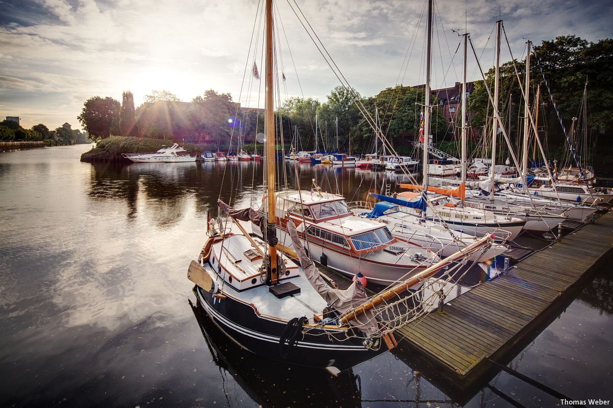 Fotograf Thomas Weber aus Oldenburg: Der Oldenburger Yachthafen am Morgen (2)