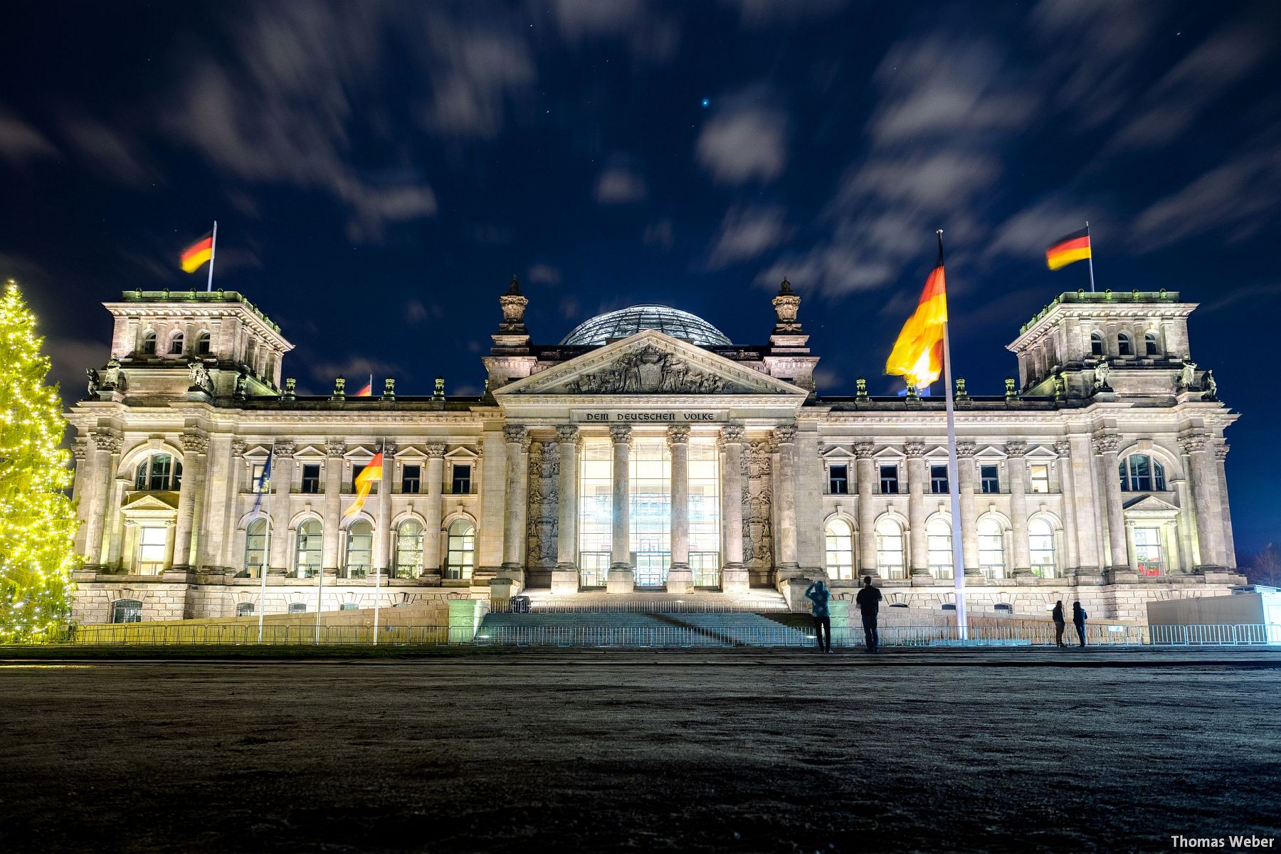 Fotograf Thomas Weber aus Oldenburg: Der Reichstag in Berlin bei Nacht