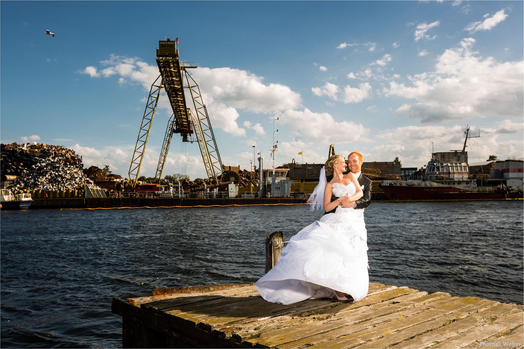 Hochzeitsfotograf Thomas Weber bei einer Hochzeitsreportage in Wilhelmshaven (12)