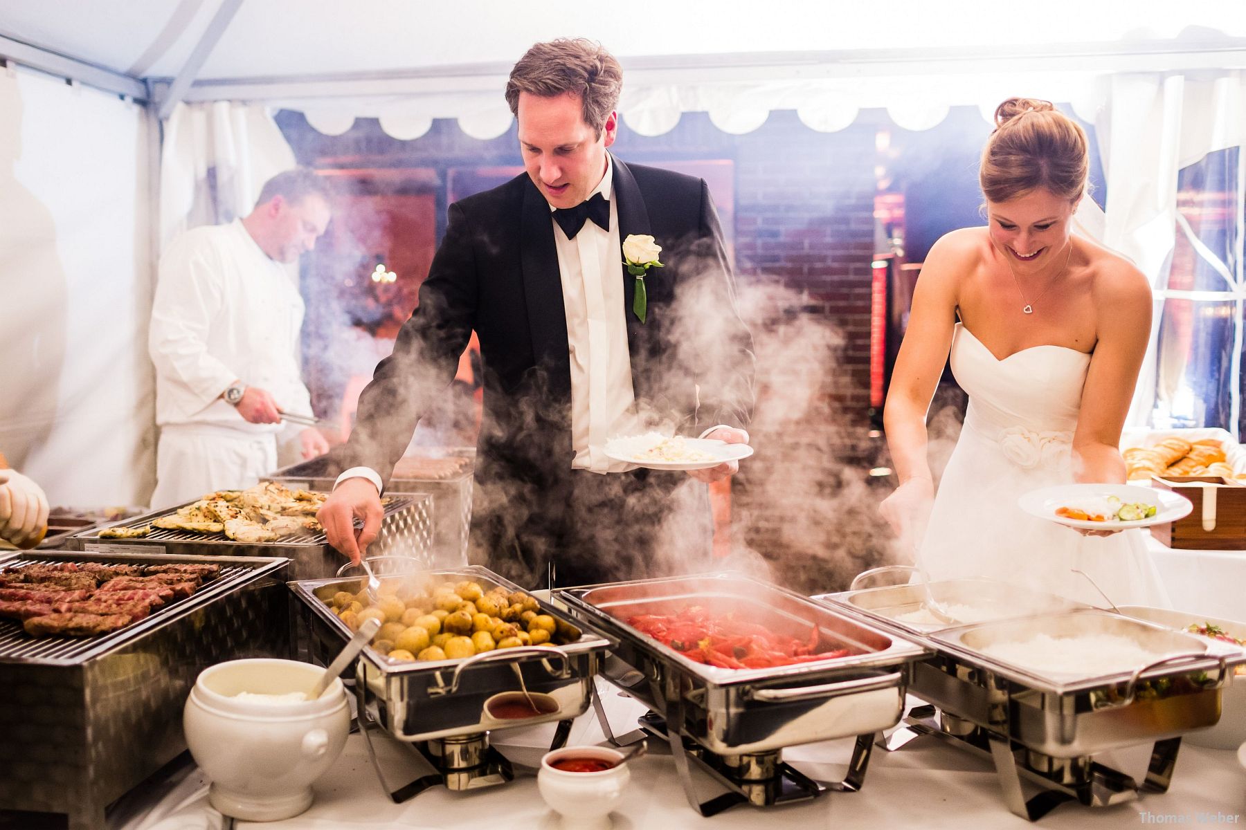 Hochzeitsfotograf Rastede: Kirchliche Trauung in der St. Ulrichs Kirche Rastede und Hochzeitsfeier in der Eventscheune St Georg Rastede mit dem Catering von Split Food (Michael Niebuhr) aus Oldenburg (8)