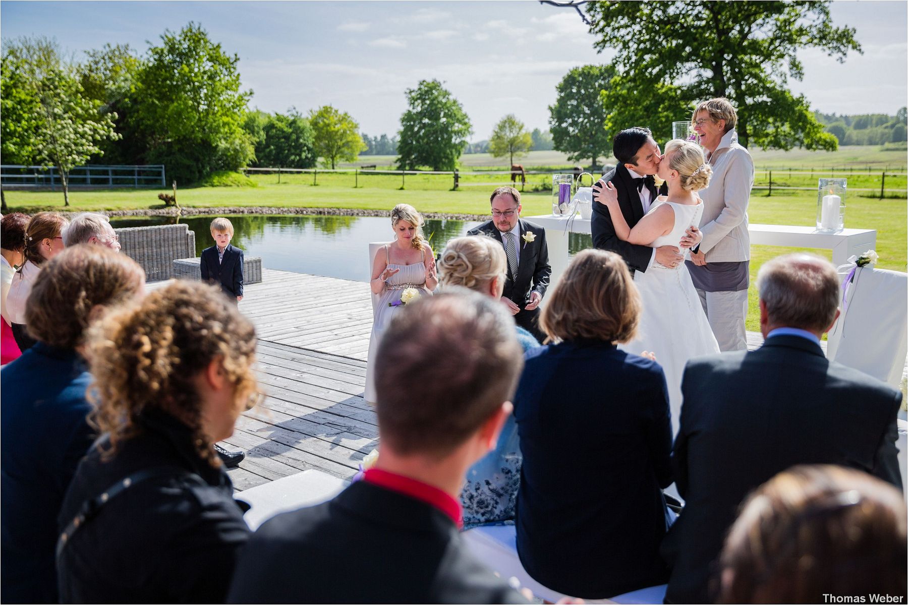 Hochzeitsfotograf Thomas Weber aus Oldenburg: Hochzeitsreportage in Rastede