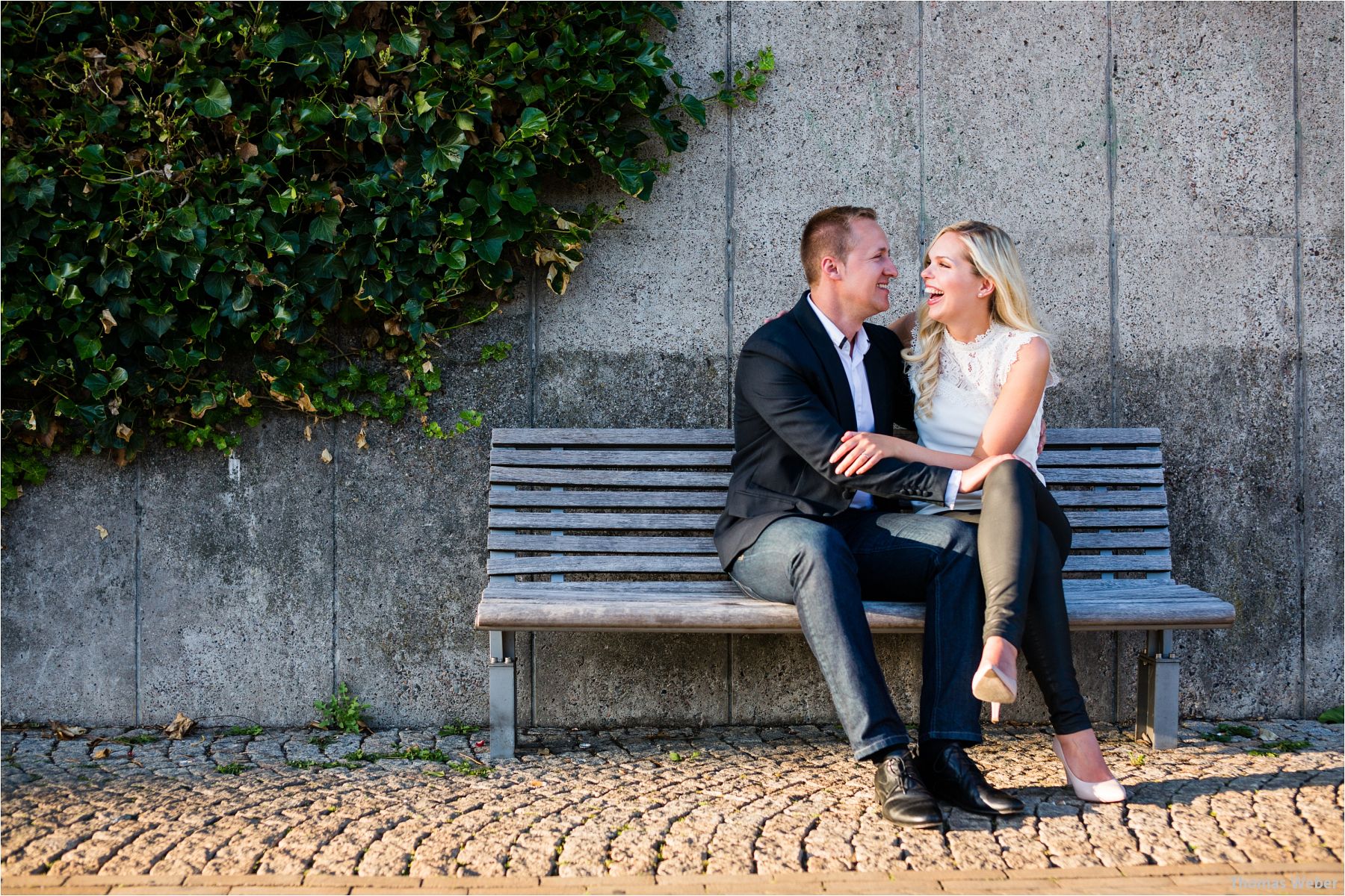 Fotograf Thomas Weber aus Oldenburg: Paarfotos eines verliebten Hochzeitspaares