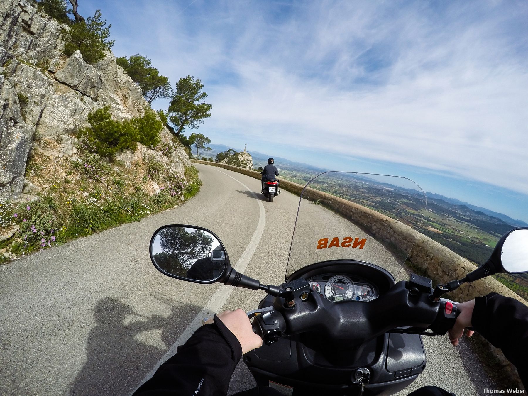 Fotograf Thomas Weber aus Oldenburg: Diverse Touren mit 125er Rollern im Frühjahr über Mallorca