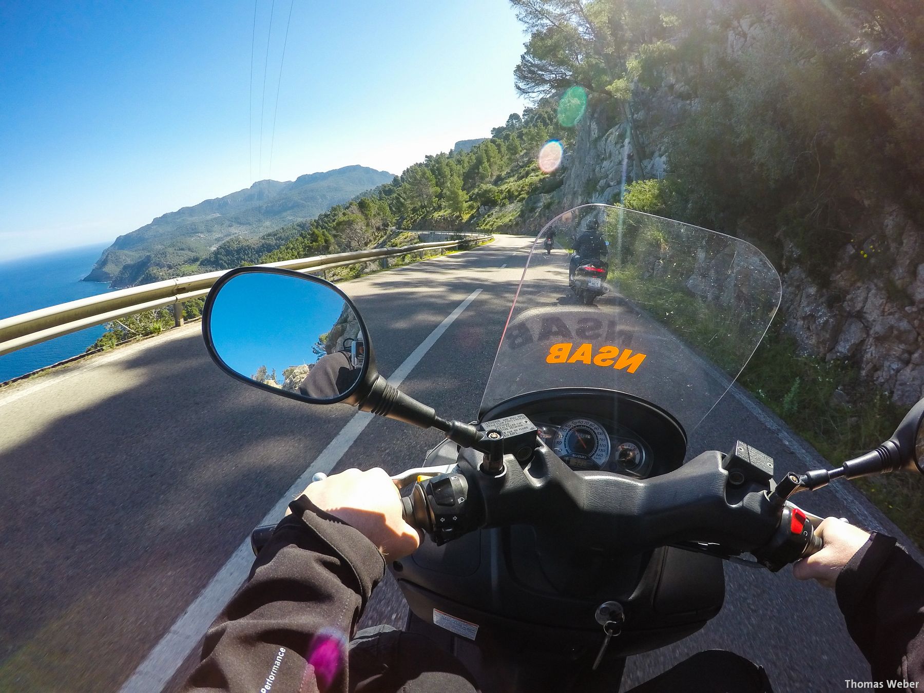 Fotograf Thomas Weber aus Oldenburg: Diverse Touren mit 125er Rollern im Frühjahr über Mallorca