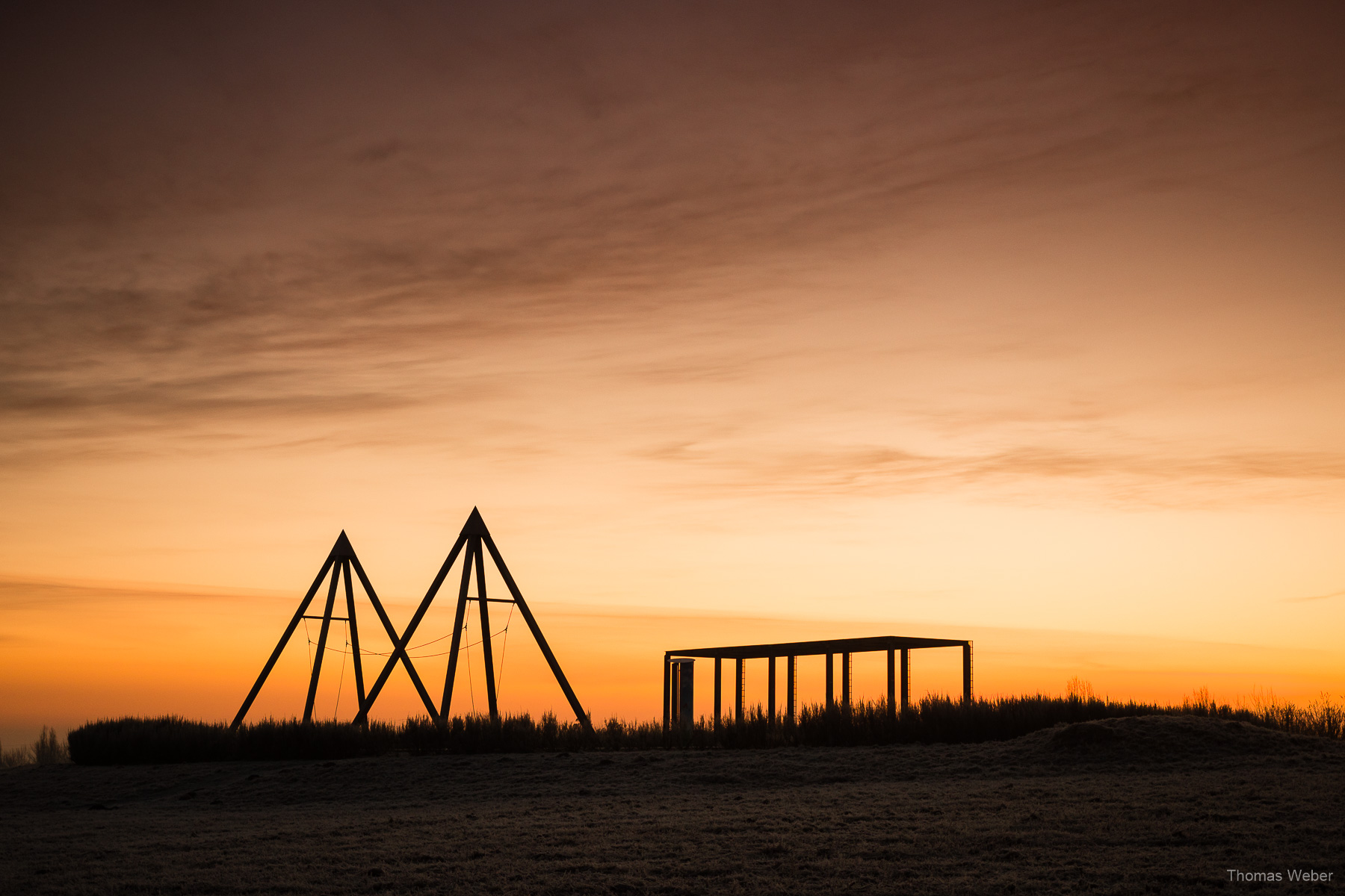 Sonnenaufgang auf dem Utkiek in Oldenburg, Fotograf Thomas Weber aus Oldenburg