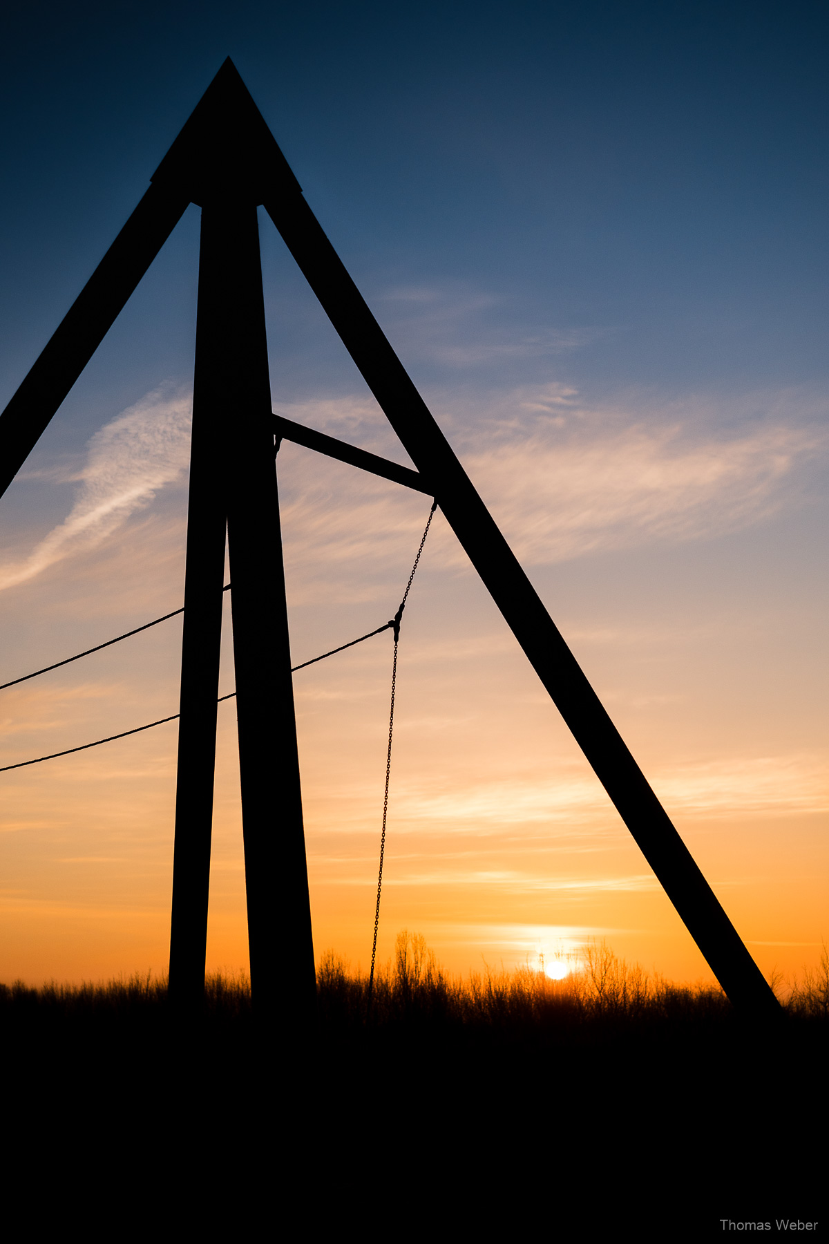 Sonnenaufgang auf dem Utkiek in Oldenburg, Fotograf Thomas Weber aus Oldenburg