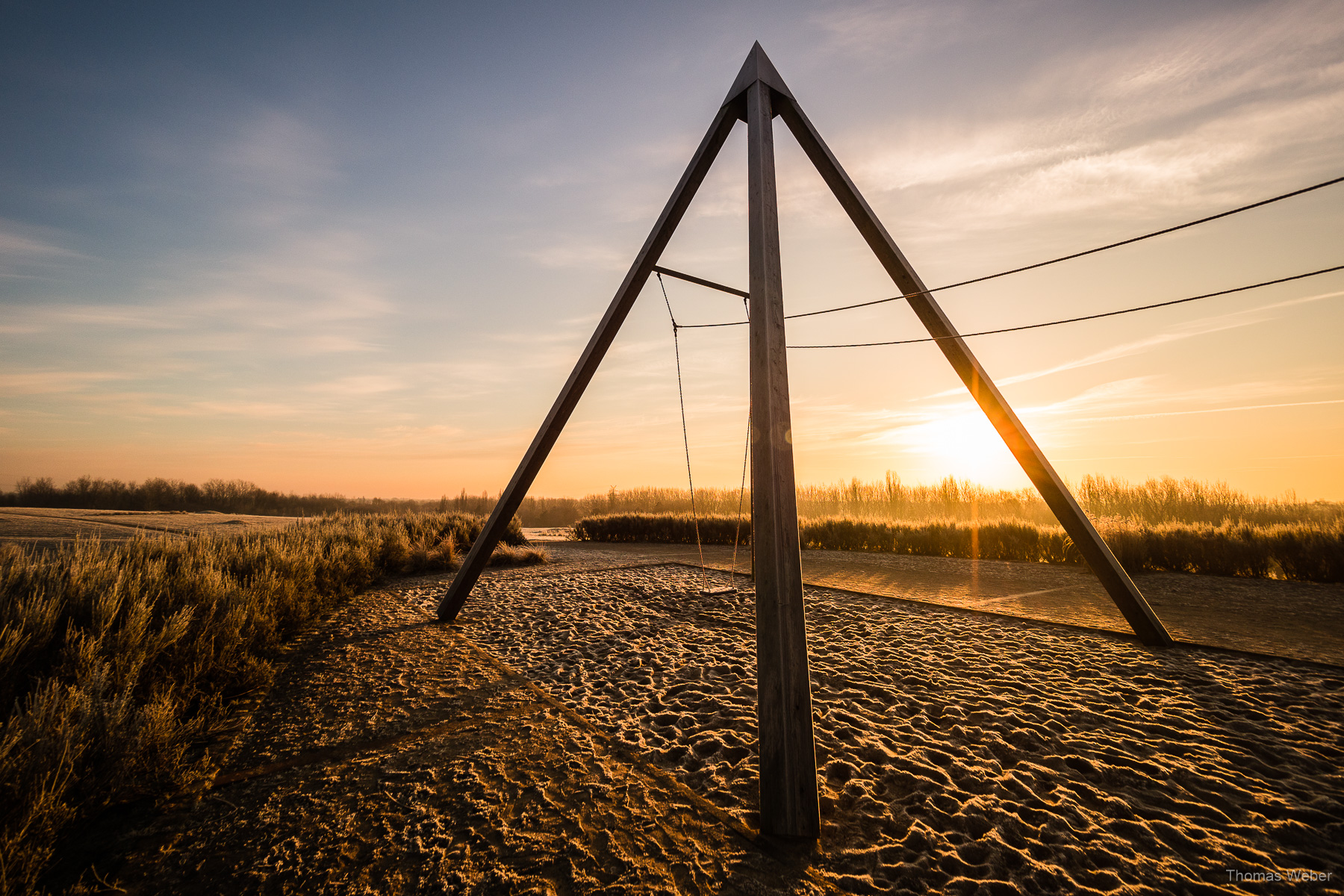 Sonnenaufgang auf dem Utkiek in Oldenburg, Fotograf Thomas Weber aus Oldenburg