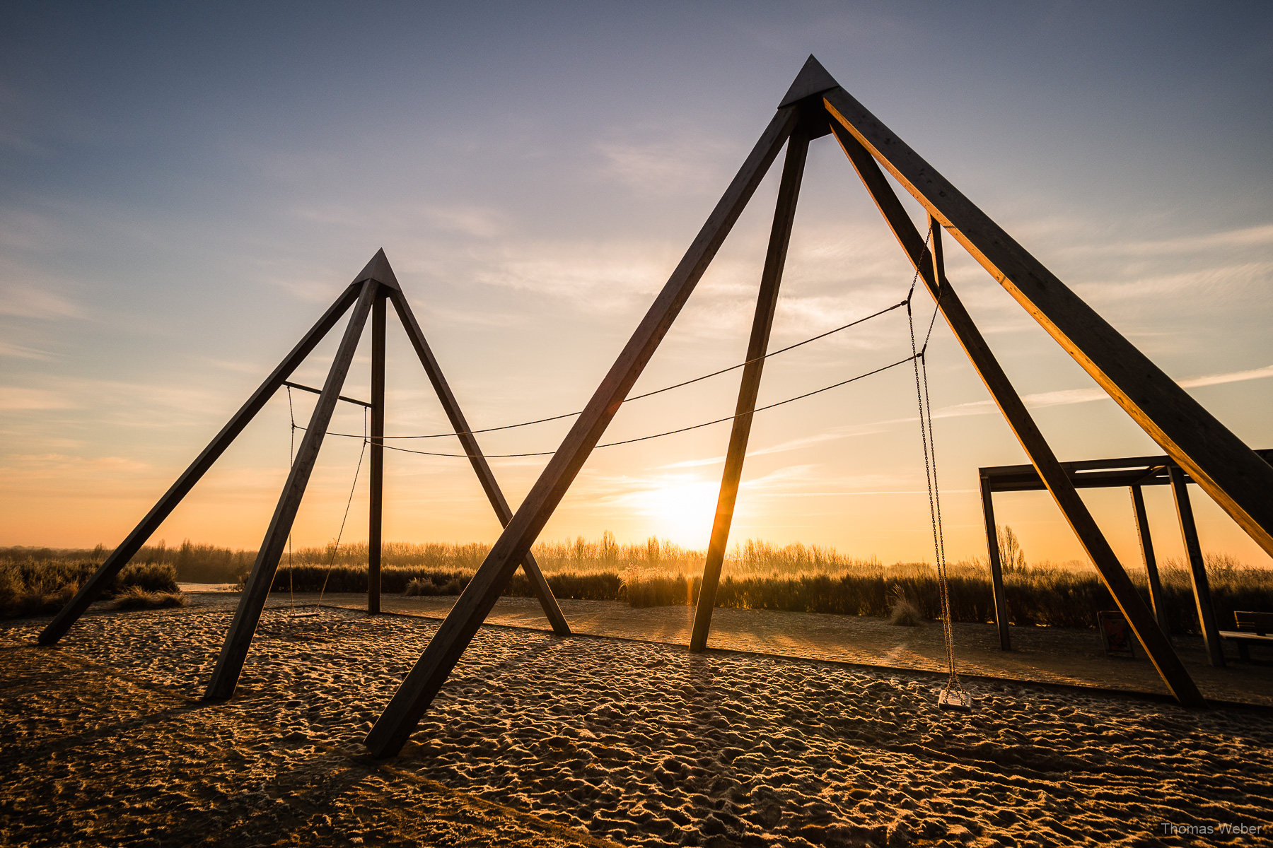 Sonnenaufgang auf dem Utkiek in Oldenburg, Fotograf Thomas Weber aus Oldenburg