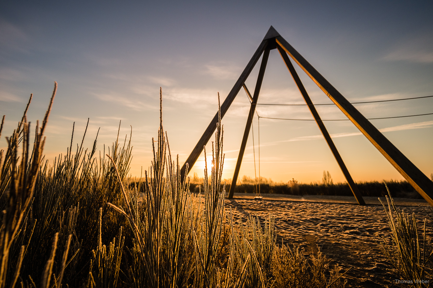 Sonnenaufgang auf dem Utkiek in Oldenburg, Fotograf Thomas Weber aus Oldenburg