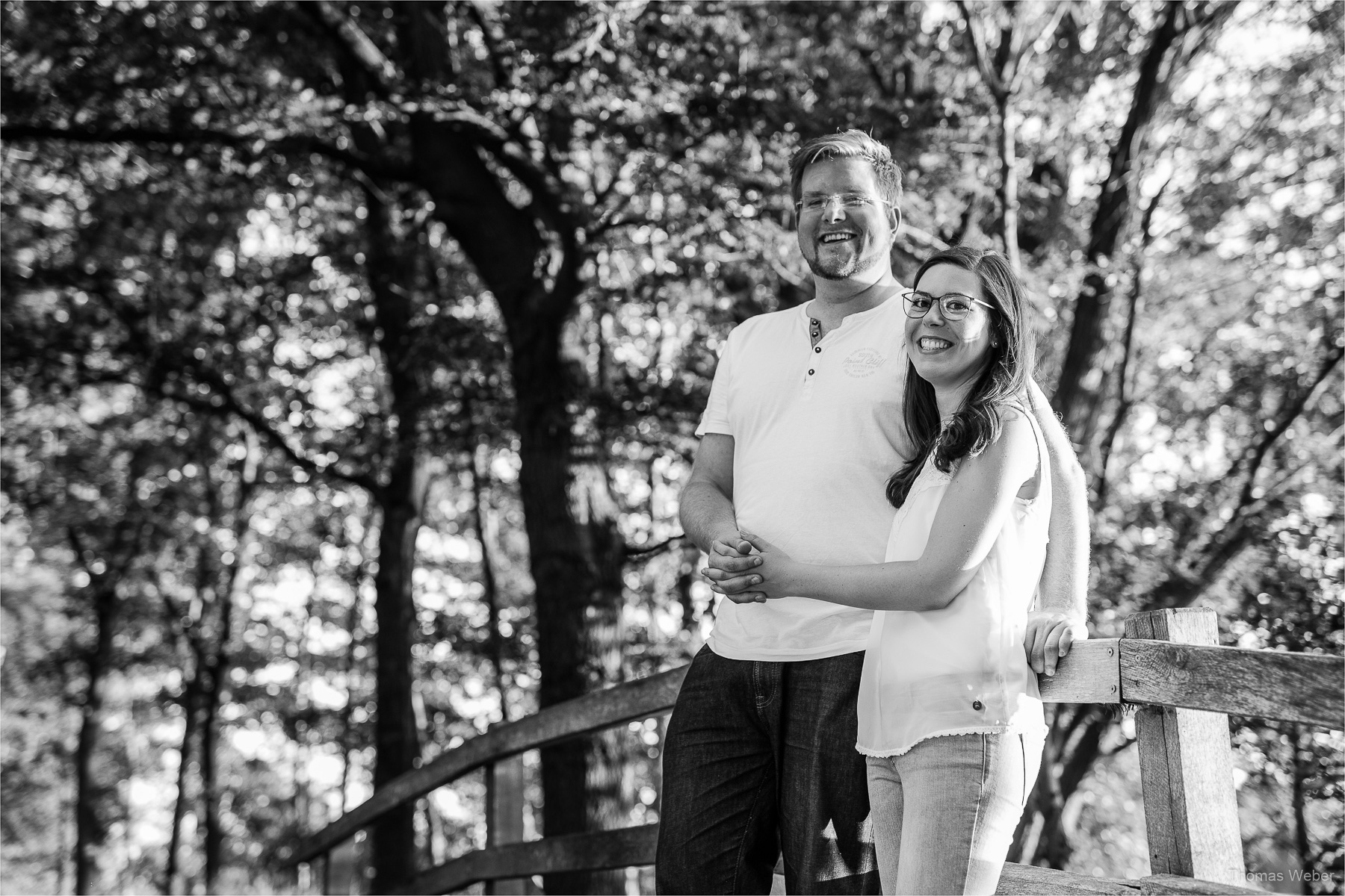 Paarfotos bei einem Engagement-Shooting vom Fotografen Thomas Weber in Oldenburg