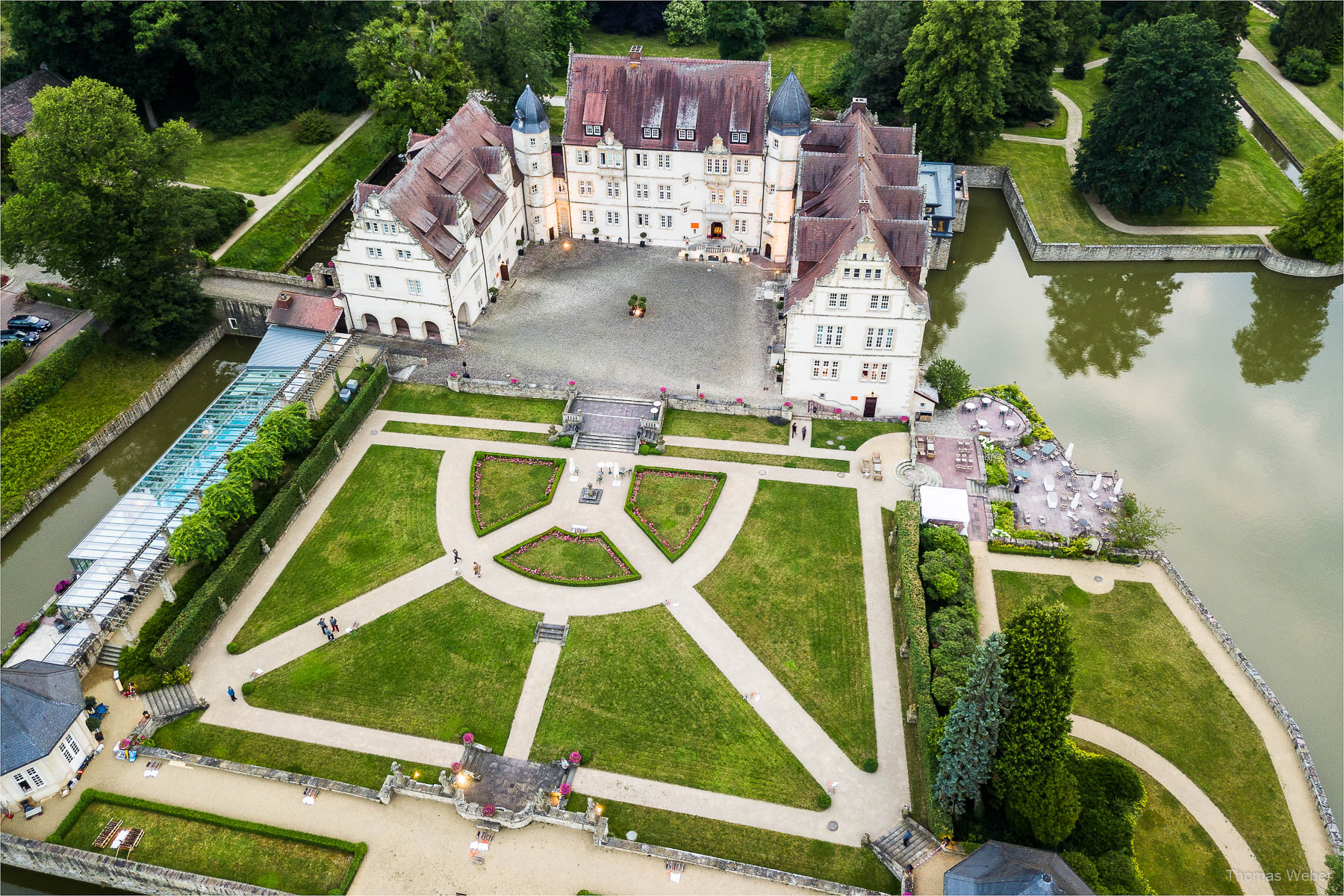 Hochzeit im Schlosshotel Münchhausen in Aerzen, Fotograf Thomas Weber aus Oldenburg