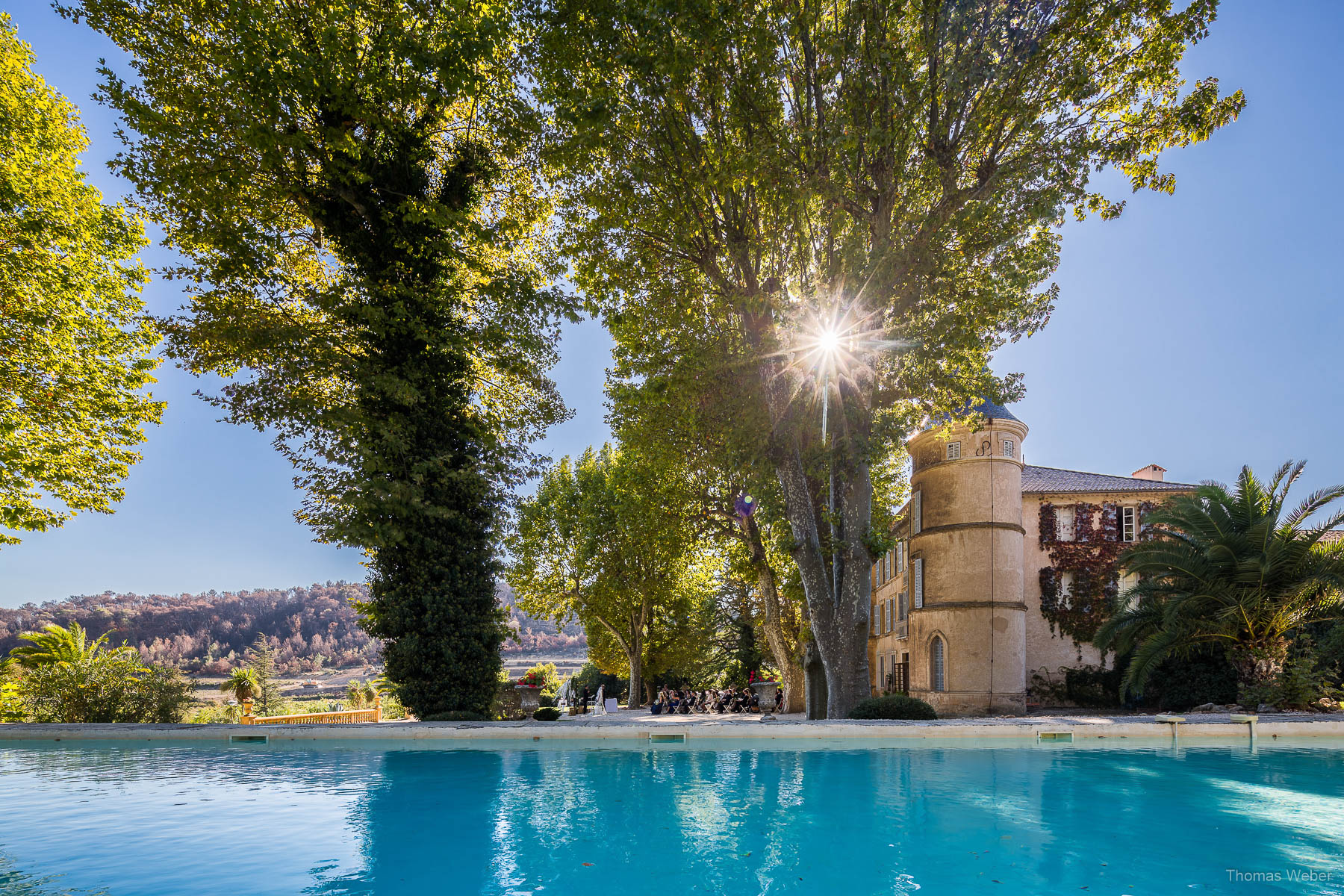 Hochzeitsfotograf auf einer Schlosshochzeit auf Château de Robernier in Südfrankreich nahe Saint-Tropez, Thomas Weber