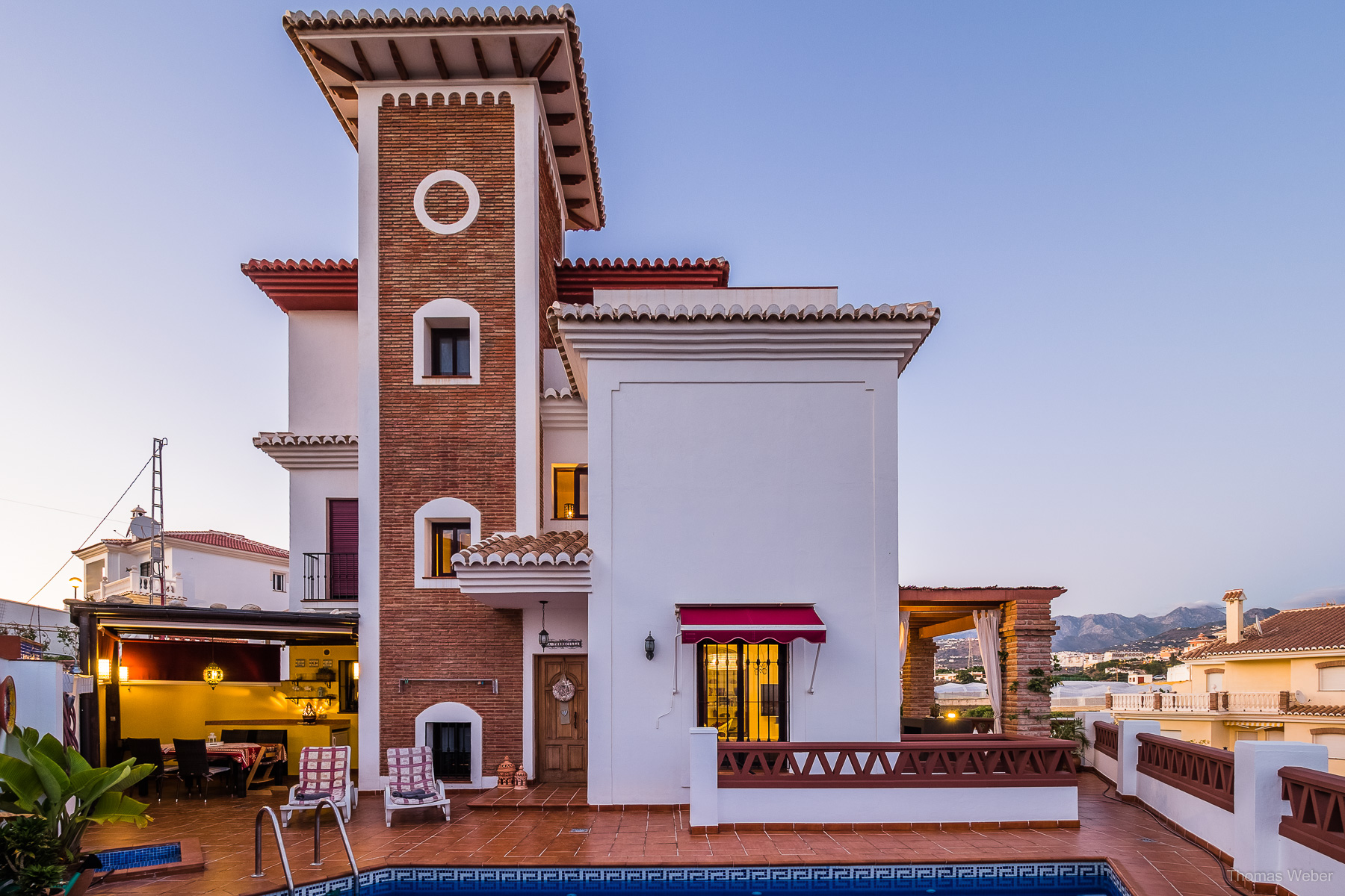 Ferienhaus in der Nähe von Málaga, Architekturfotografie in Spanien, Fotograf Thomas Weber aus Oldenburg