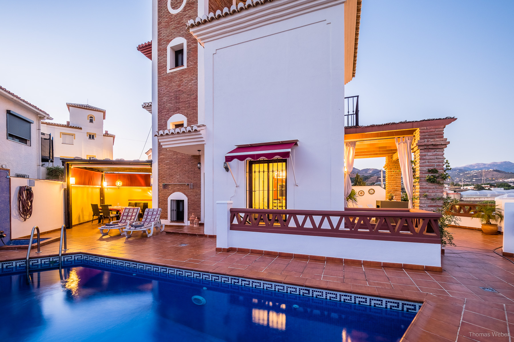 Ferienhaus in der Nähe von Málaga, Architekturfotografie in Spanien, Fotograf Thomas Weber aus Oldenburg