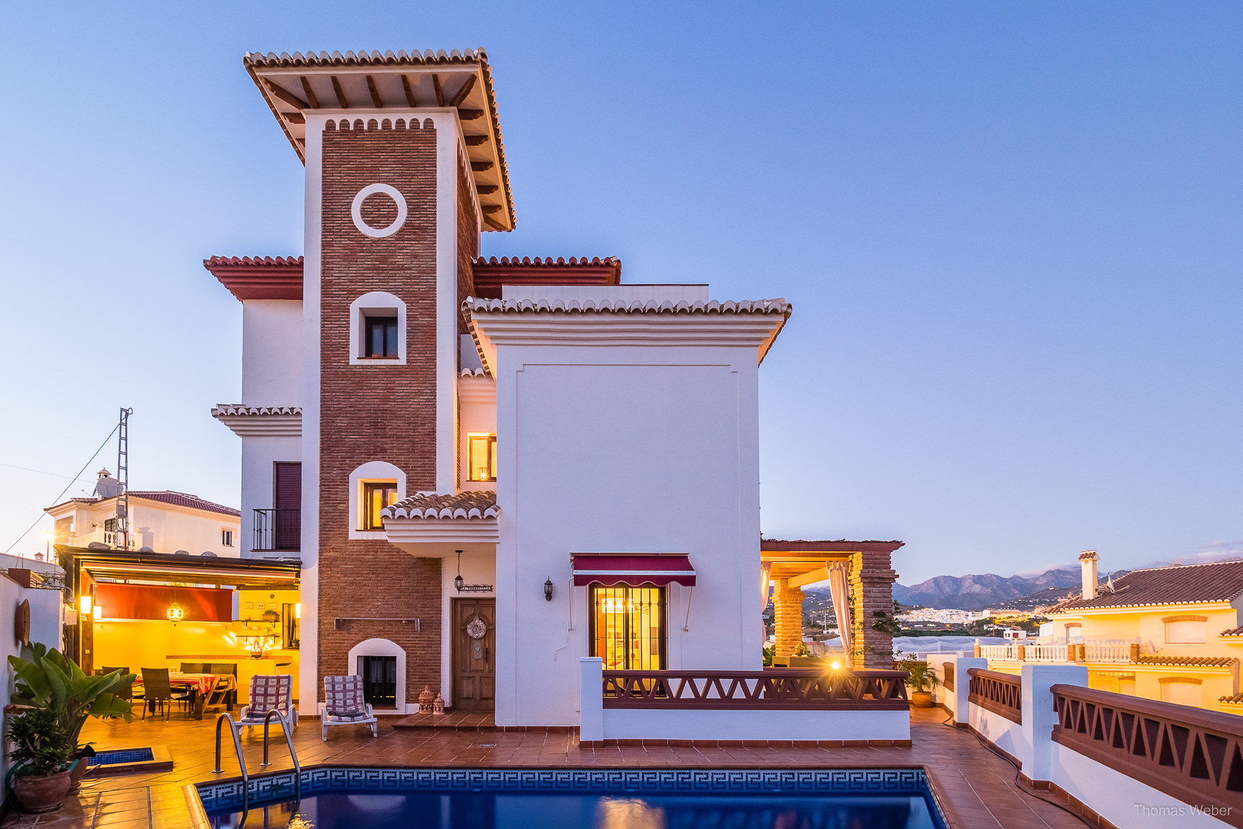 Ferienhaus in der Nähe von Málaga, Architekturfotografie in Spanien, Fotograf Thomas Weber aus Oldenburg