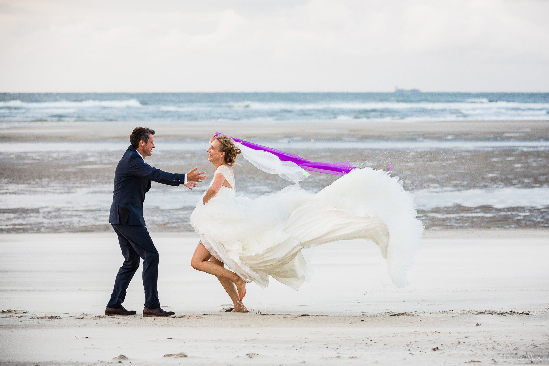 After-Wedding-Shooting auf Wangerooge, Fotograf Thomas Weber aus Oldenburg