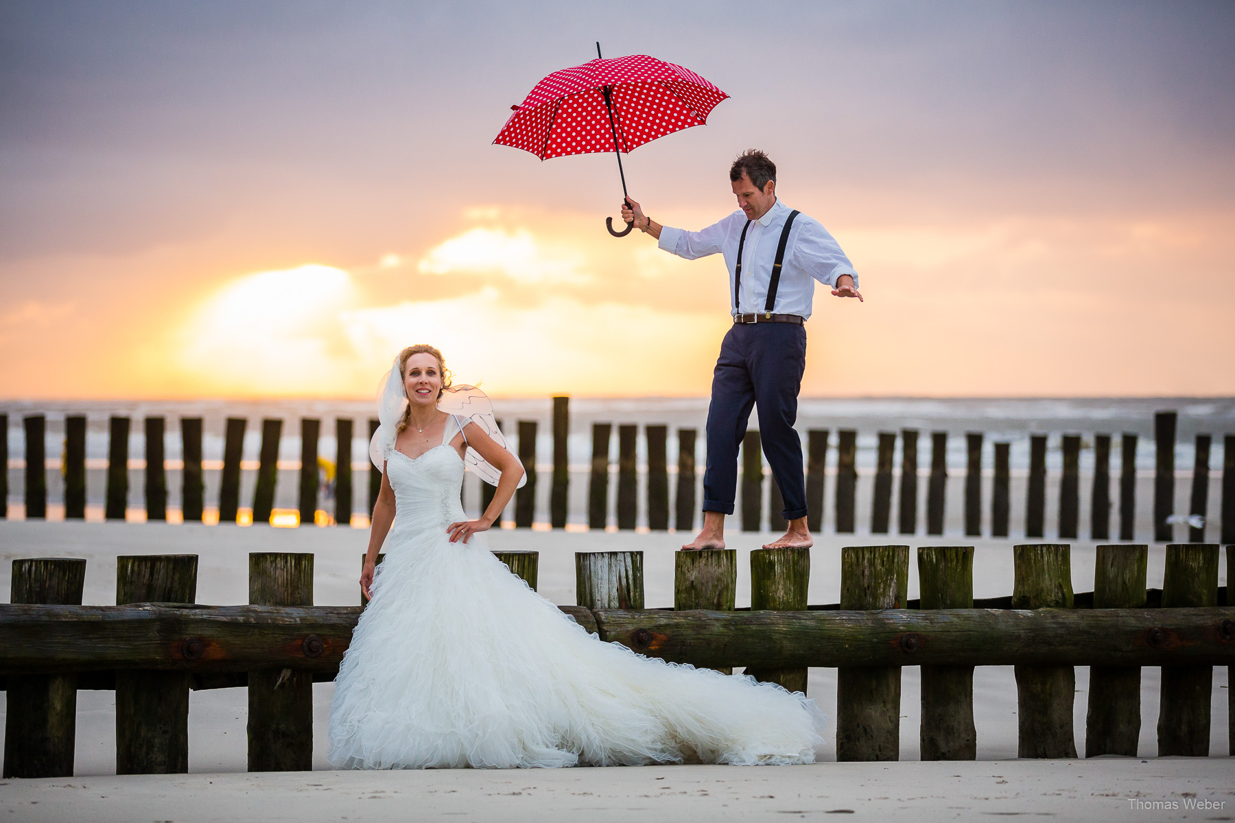 After-Wedding-Shooting auf Wangerooge, Fotograf Thomas Weber aus Oldenburg