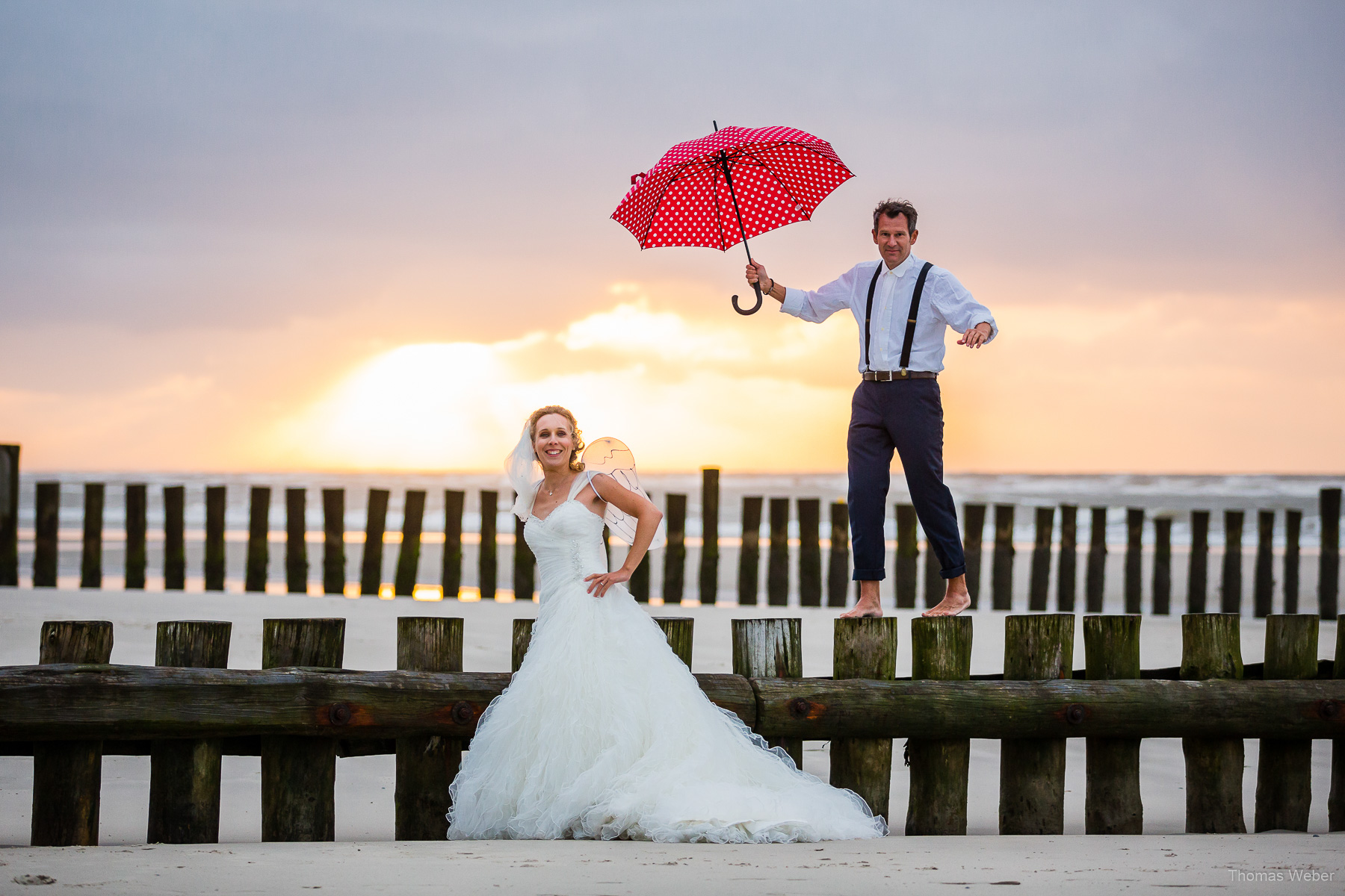 After-Wedding-Shooting auf Wangerooge, Fotograf Thomas Weber aus Oldenburg