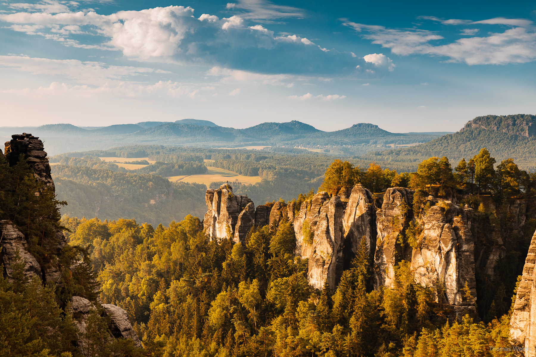 Landschaft im Elbsandsteingebirge, Fotograf Thomas Weber aus Oldenburg
