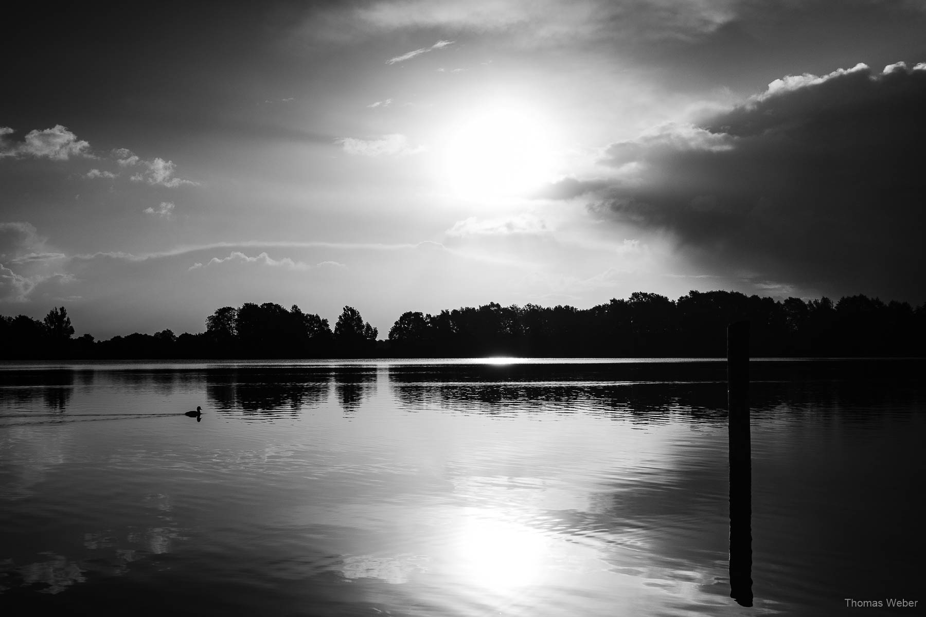 Landschaftsfotos am kleinen Bornhorster See in Oldenburg, Fotograf Thomas Weber aus Oldenburg