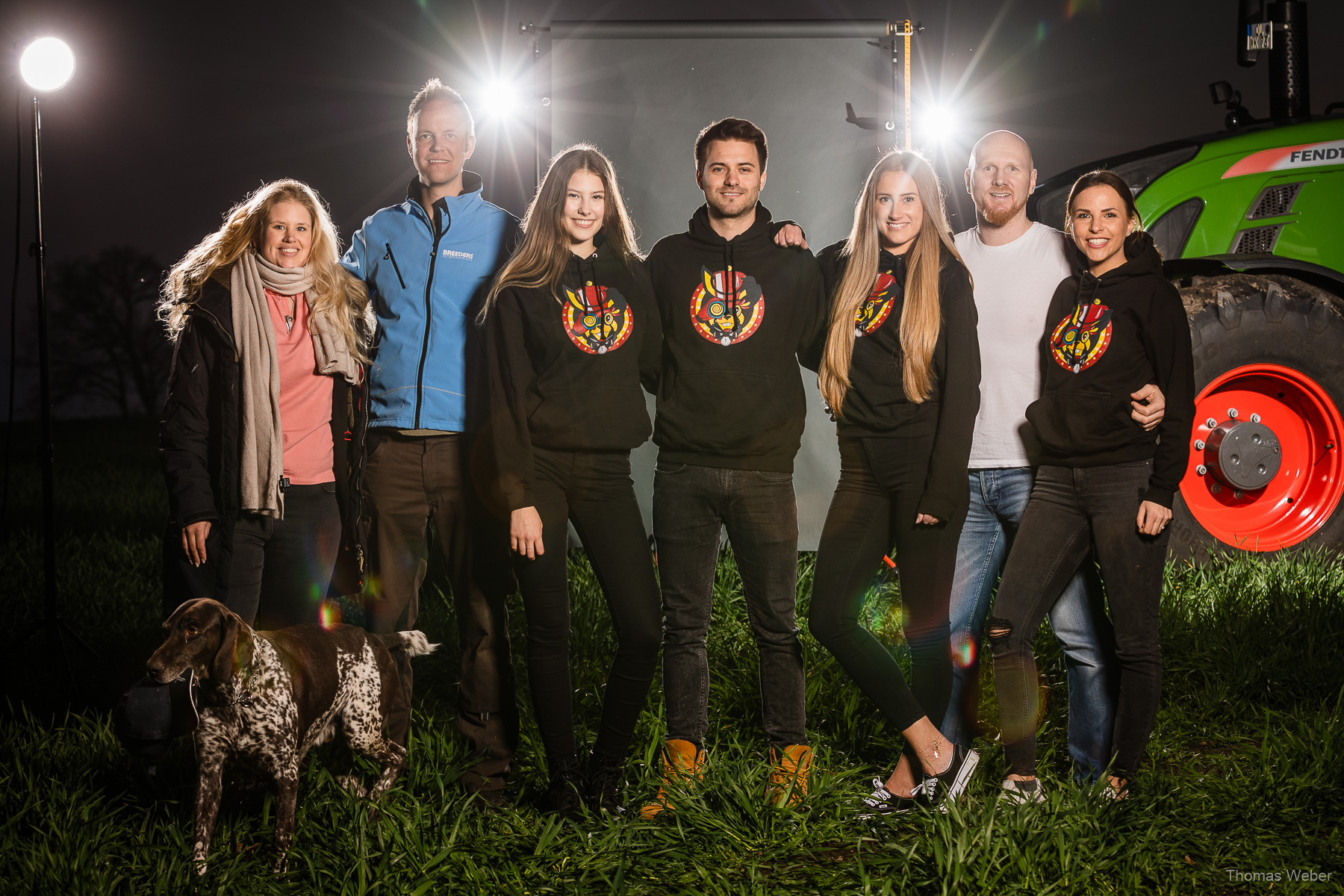 Fotoshooting für das Merchandise des TabulaRaaza Musikfestival in Wiemerslande, Fotograf Thomas Weber aus Oldenburg