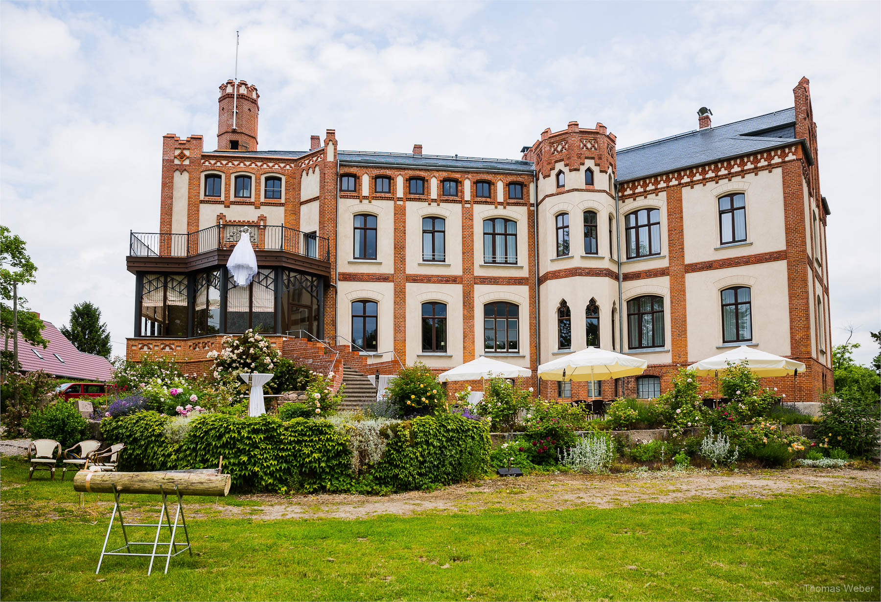 Hochzeitsfotos auf Schloss Gamehl