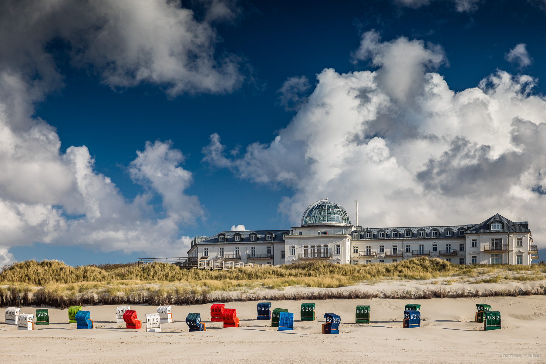 Hotelfotos vom Strandhotel Kurhaus Juist, Architekturfotograf und Hotelfotograf Thomas Weber aus Oldenburg