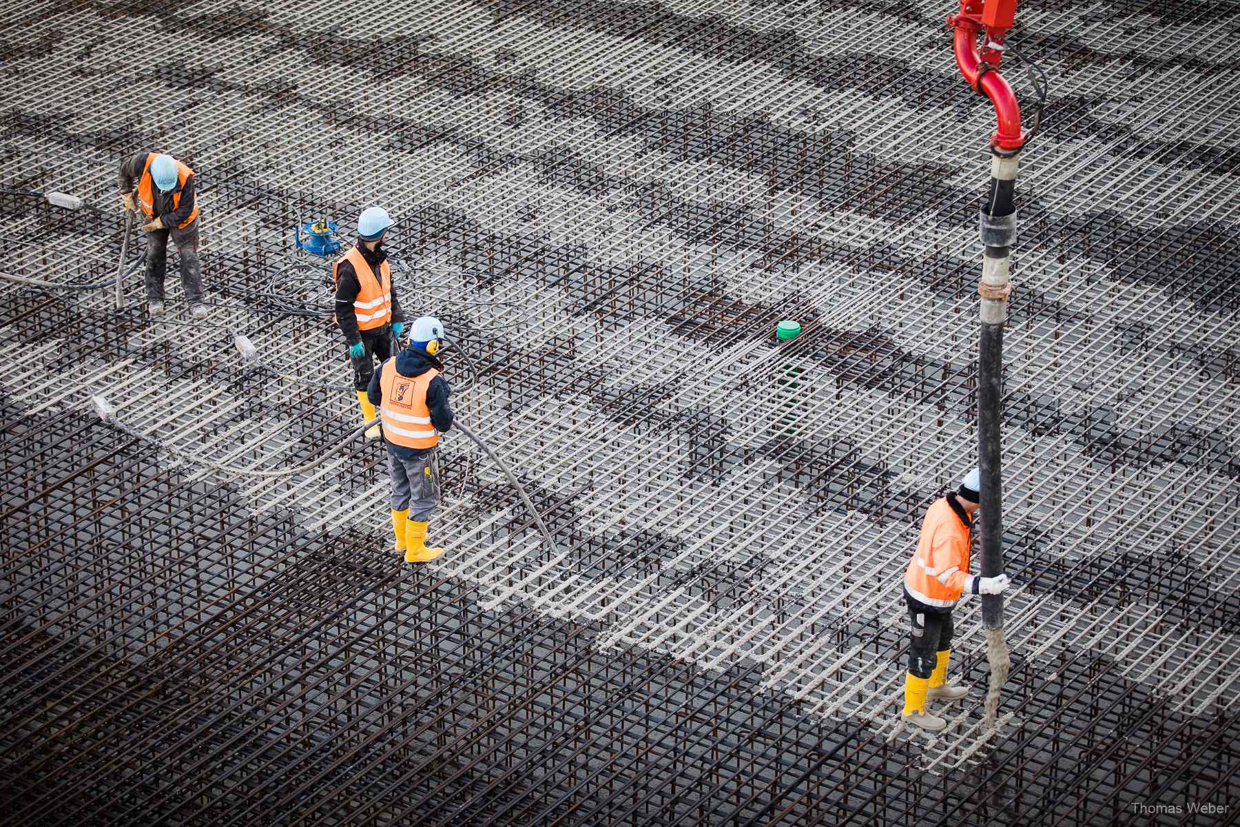 Reportagefotos auf einer Großbaustelle von Ludwig Freytag, Fotograf Thomas Weber aus Oldenburg