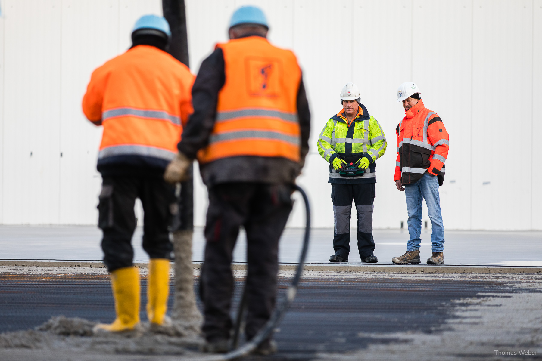 Reportagefotos auf einer Großbaustelle von Ludwig Freytag, Fotograf Thomas Weber aus Oldenburg