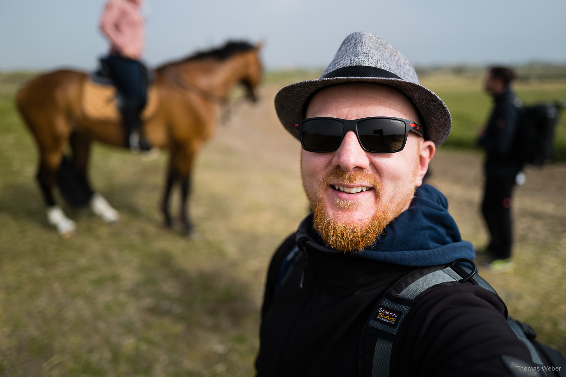 Filmdreh auf Norderney, Steffen Löffler und Thomas Weber