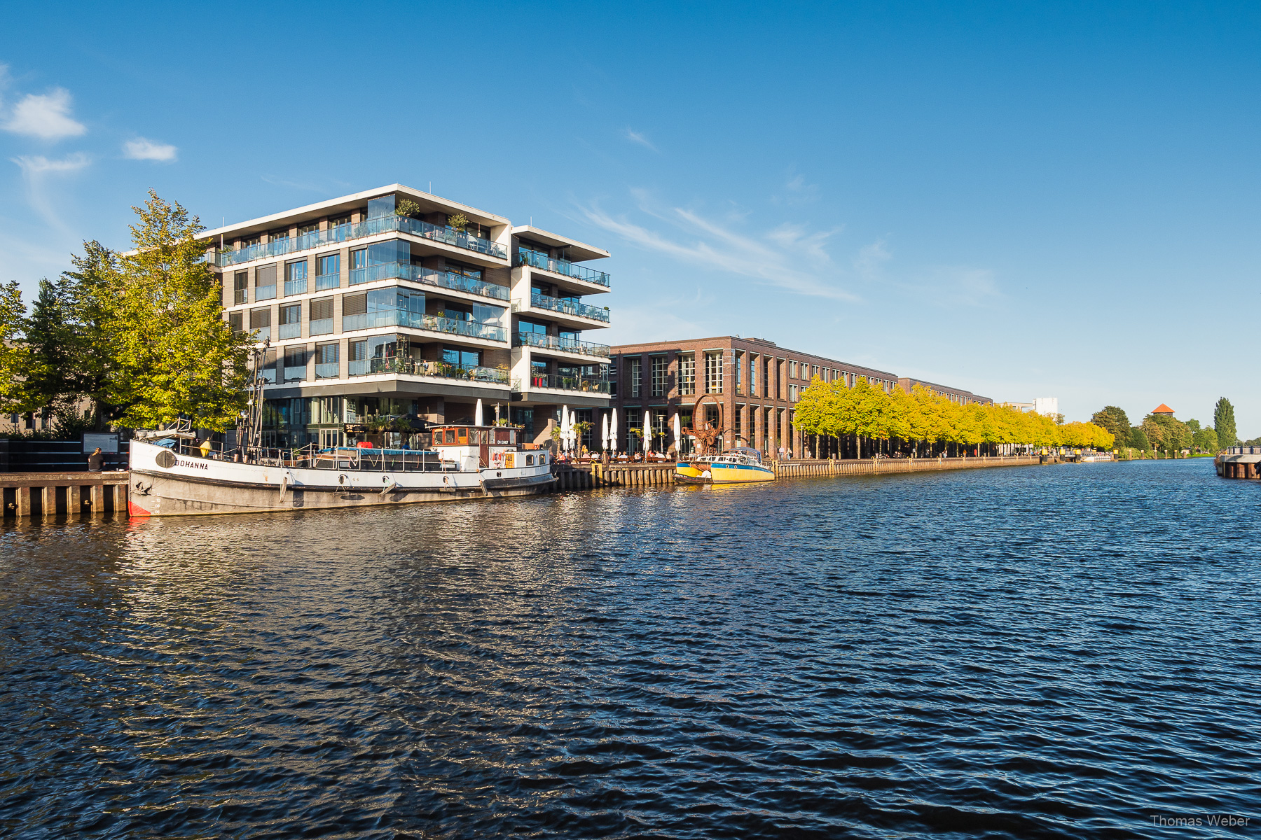 Yachthafen von Oldenburg, Hafen von Oldenburg, Hafenpromenade Oldenburg, Fotograf Thomas Weber