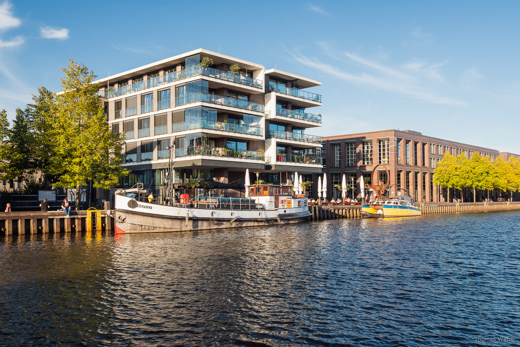 Yachthafen von Oldenburg, Hafen von Oldenburg, Hafenpromenade Oldenburg, Fotograf Thomas Weber