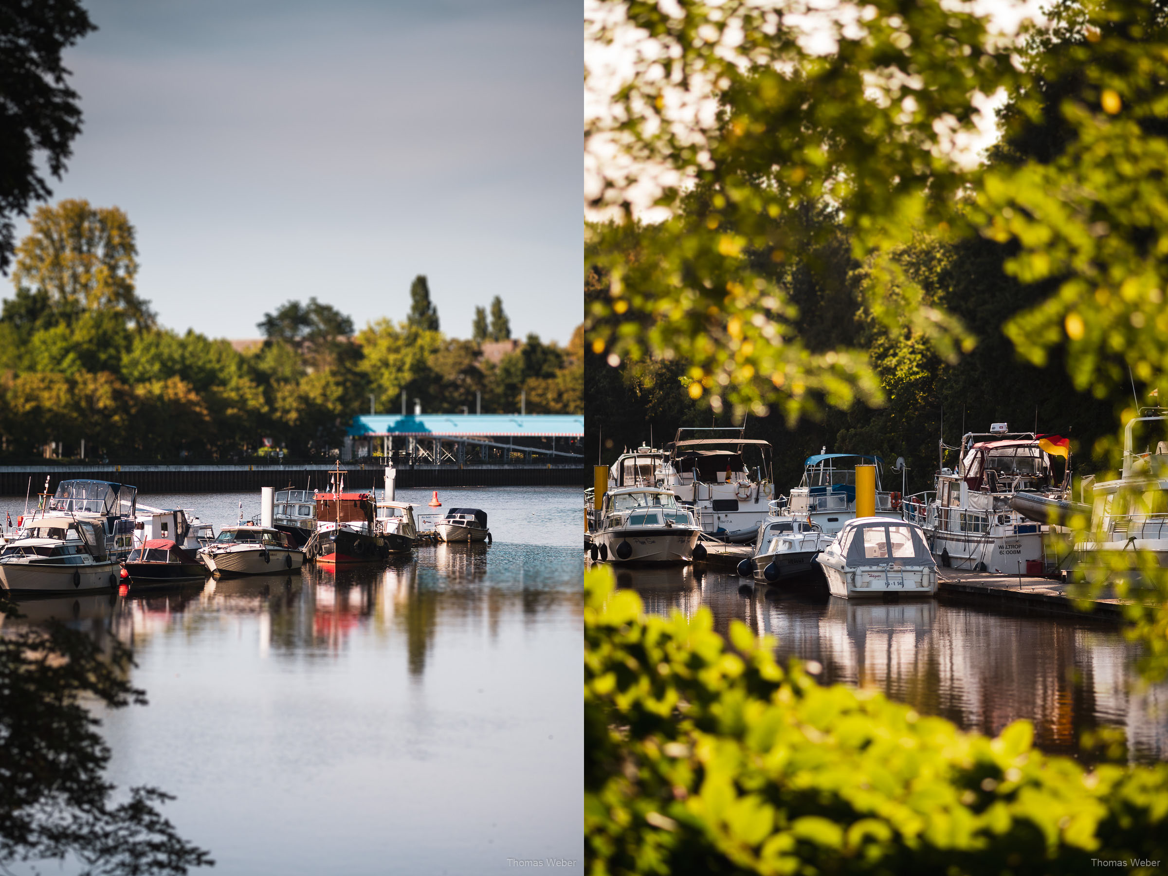 Yachthafen von Oldenburg, Hafen von Oldenburg, Hafenpromenade Oldenburg, Fotograf Thomas Weber