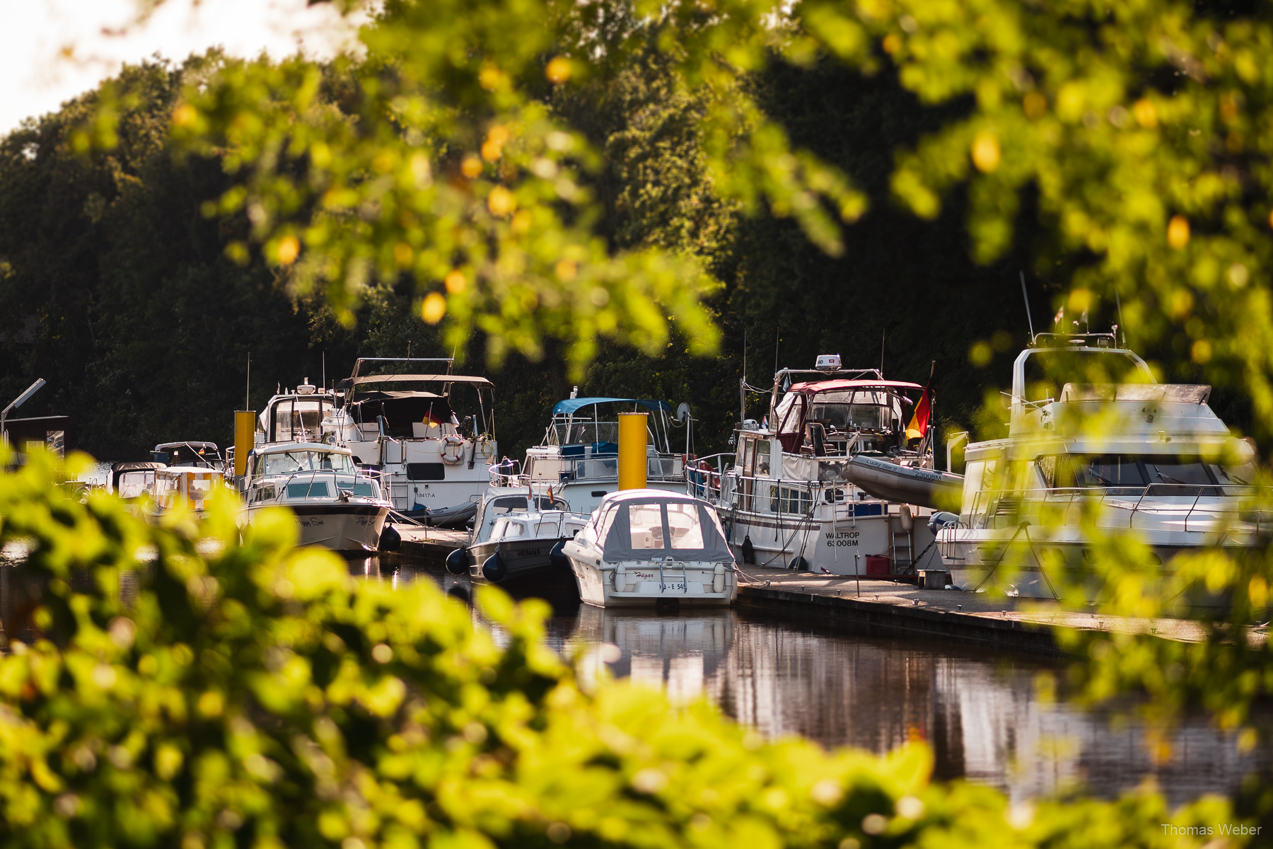 Yachthafen von Oldenburg, Hafen von Oldenburg, Hafenpromenade Oldenburg, Fotograf Thomas Weber