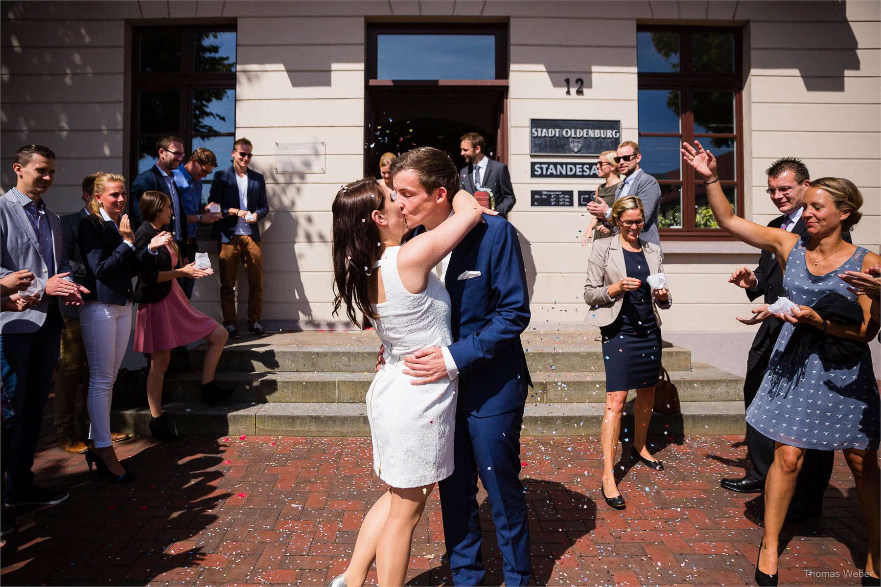 Standesamtliche Hochzeit am Standesamt am Pferdemarkt in Oldenburg, freie Trauung und Hochzeitsfeier auf dem Gut Horn in Gristede, Fotograf Oldenburg, Thomas Weber