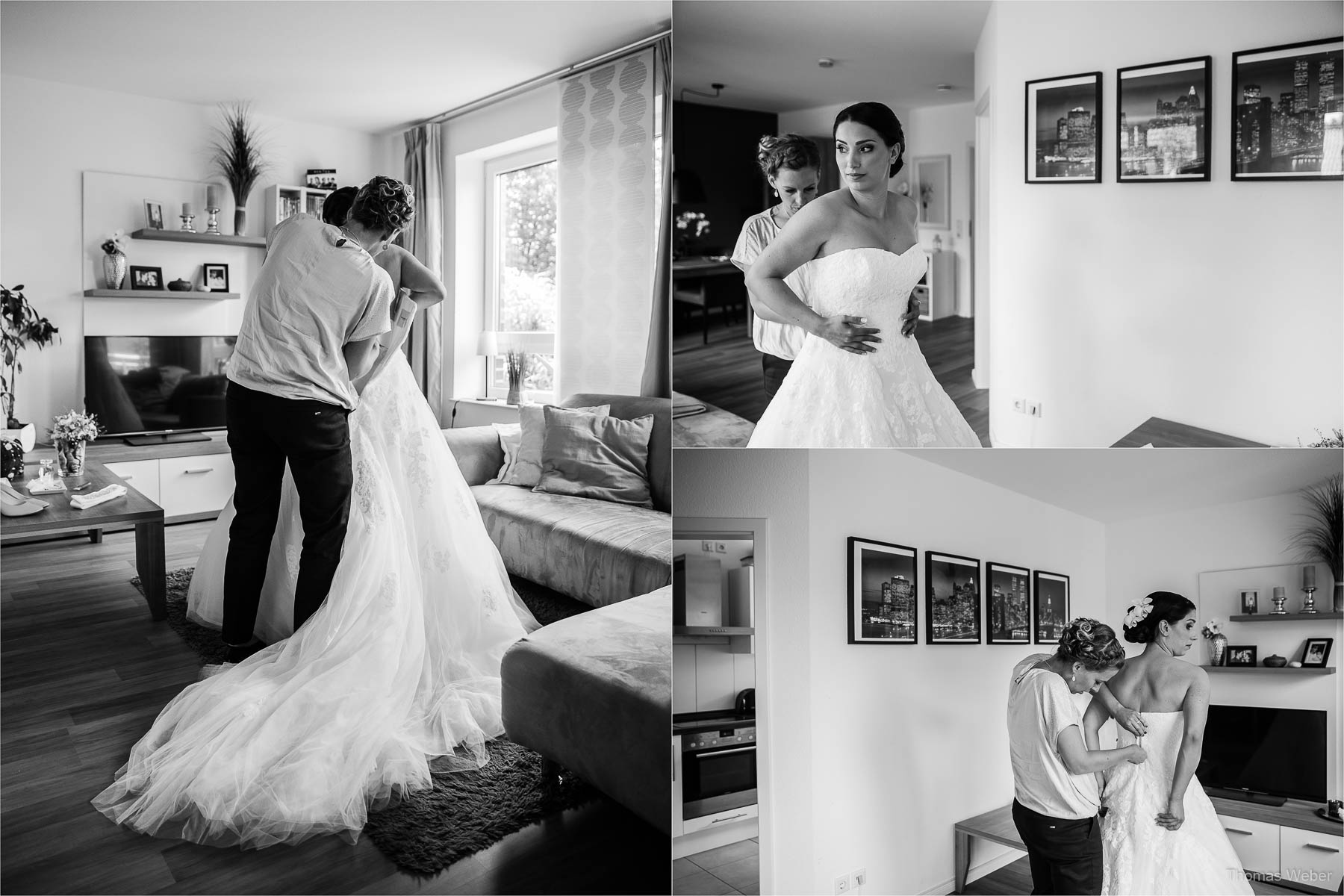 Standesamtliche Hochzeit am Standesamt am Pferdemarkt in Oldenburg, freie Trauung und Hochzeitsfeier auf dem Gut Horn in Gristede, Fotograf Oldenburg, Thomas Weber