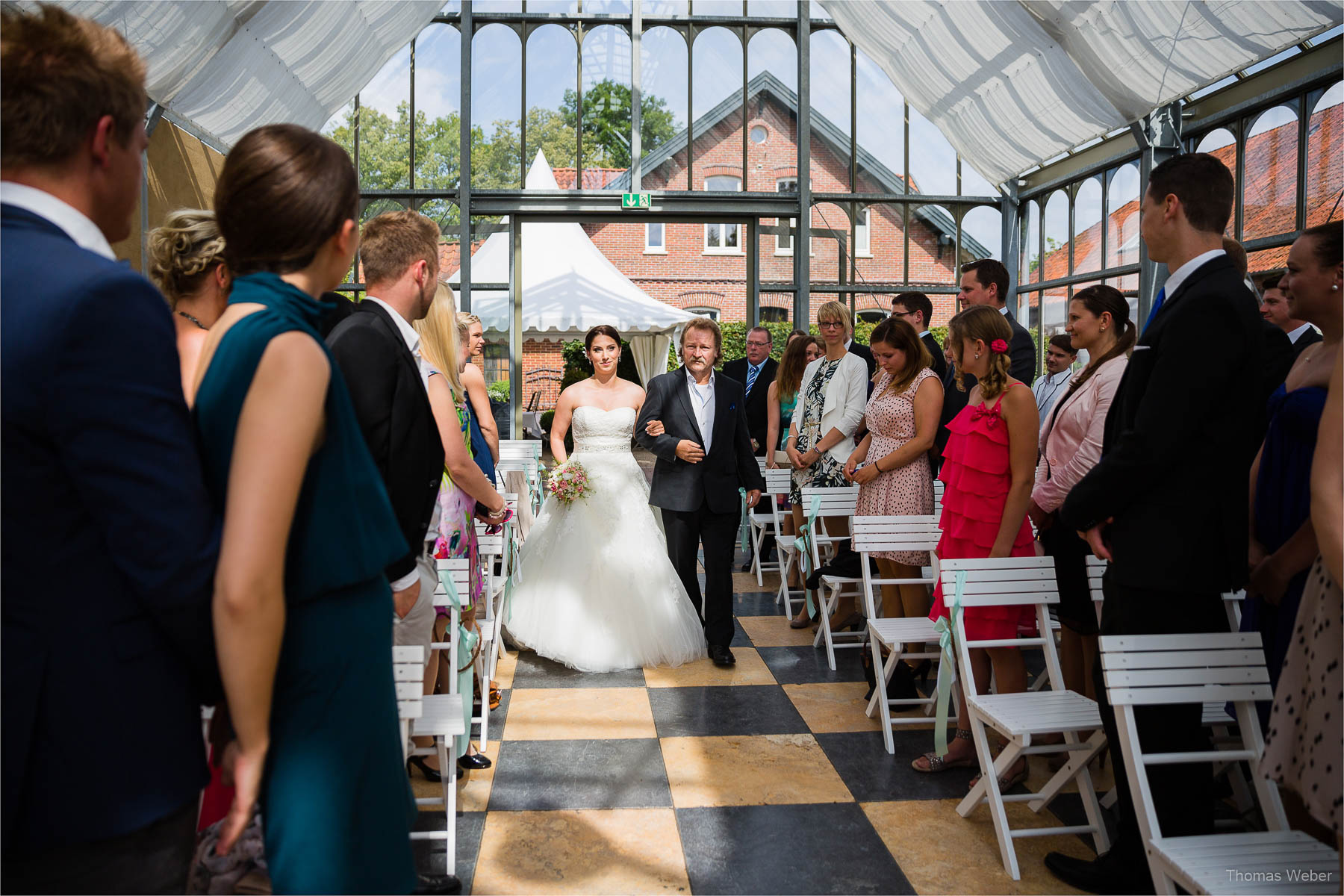 Standesamtliche Hochzeit am Standesamt am Pferdemarkt in Oldenburg, freie Trauung und Hochzeitsfeier auf dem Gut Horn in Gristede, Fotograf Oldenburg, Thomas Weber