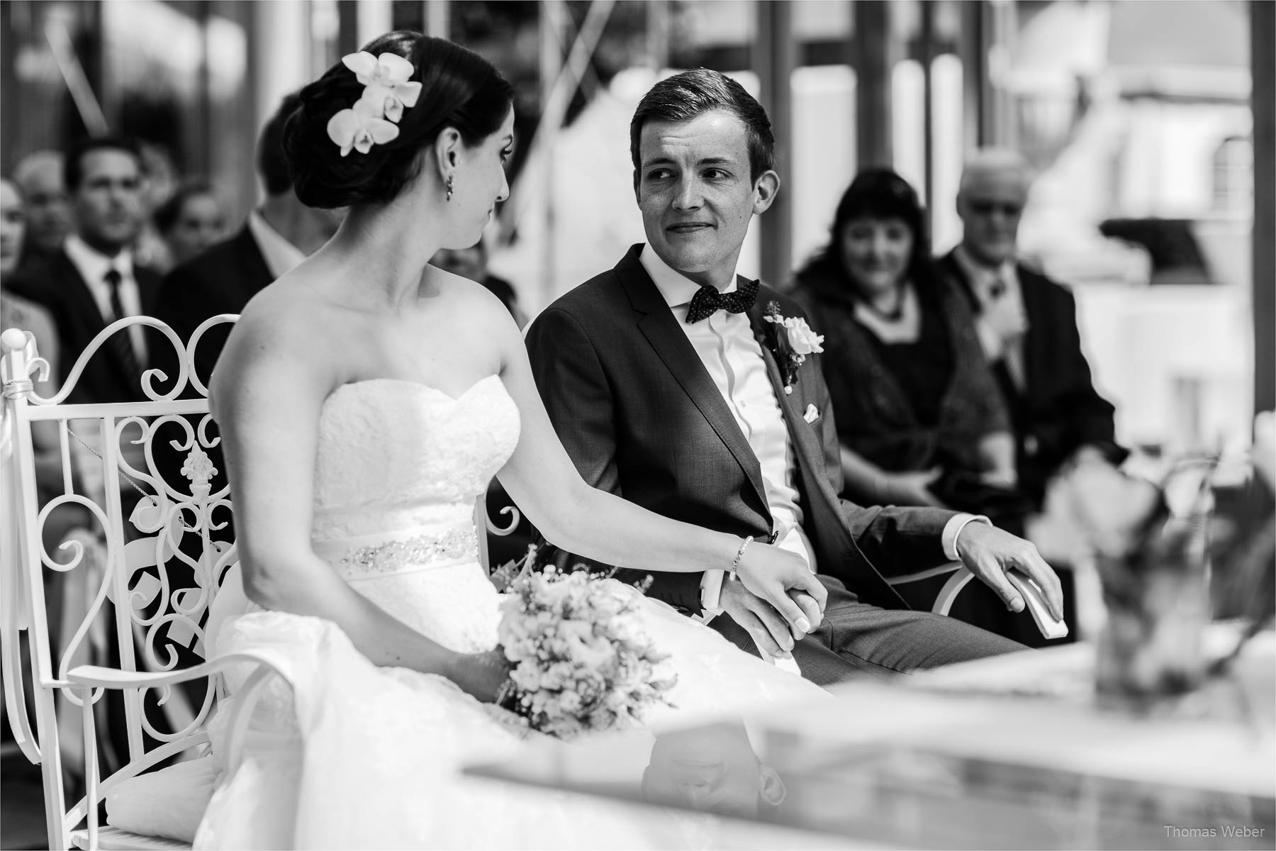 Standesamtliche Hochzeit am Standesamt am Pferdemarkt in Oldenburg, freie Trauung und Hochzeitsfeier auf dem Gut Horn in Gristede, Fotograf Oldenburg, Thomas Weber