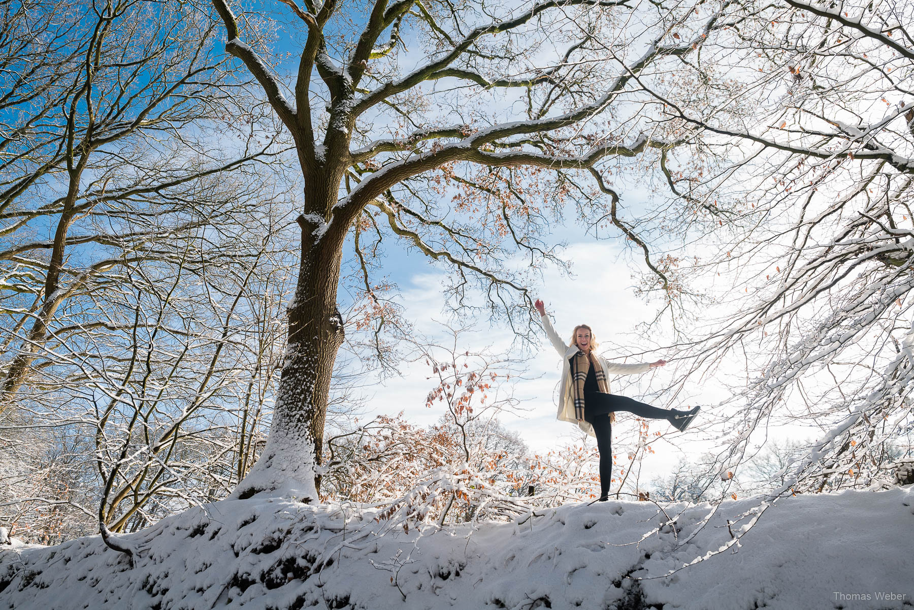 Schneefotos und Winterfotos in Norddeutschland, Fotograf Thomas Weber aus Oldenburg