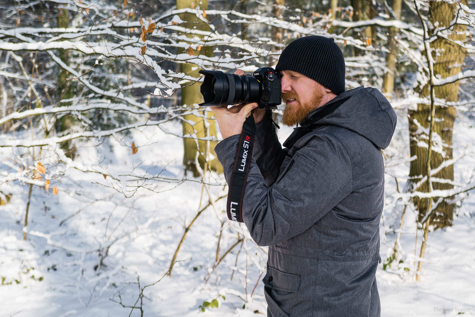 Panasonic Lumix DC-S1R im Schnee, Fotograf Thomas Weber aus Oldenburg