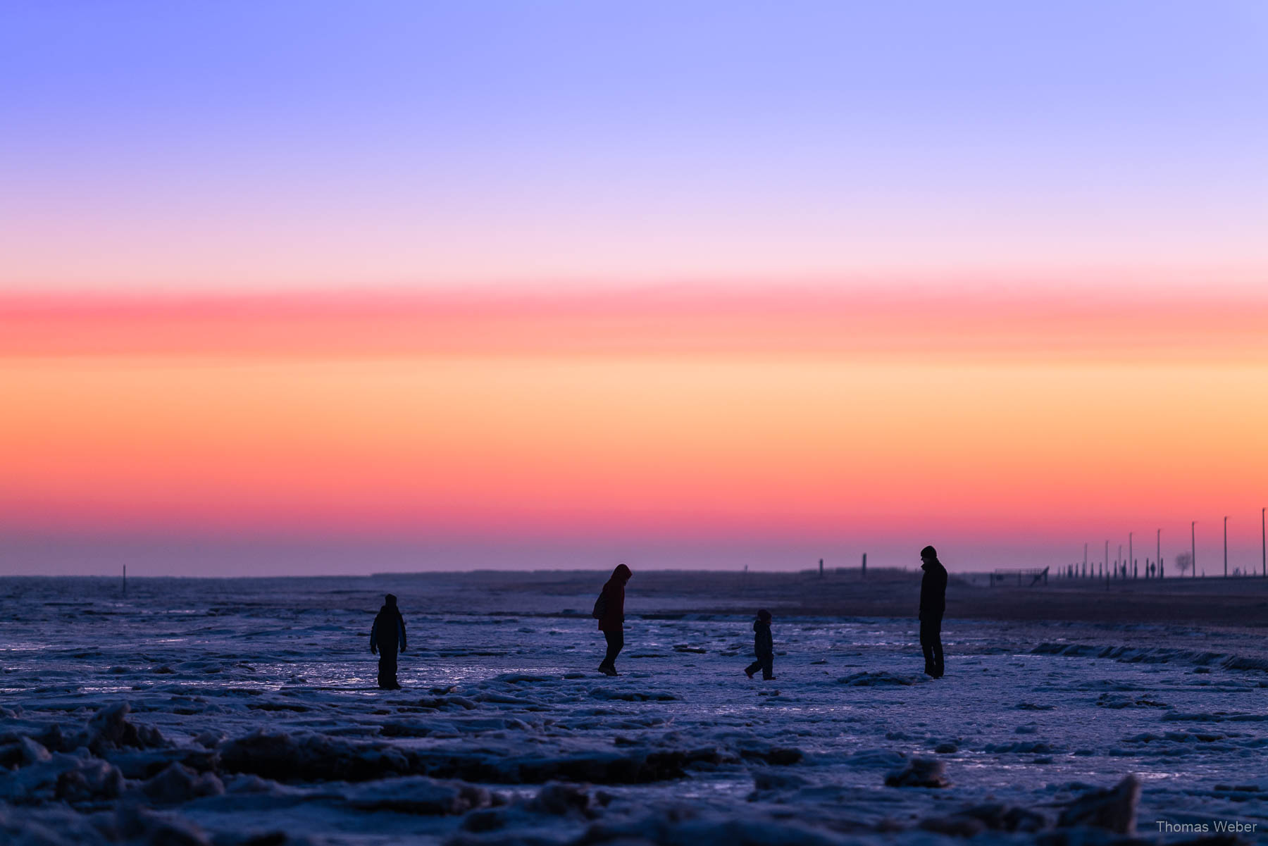 Sonnenaufgang in Dangast (Varel) am Jadebusen, Fotograf Thomas Weber aus Oldenburg