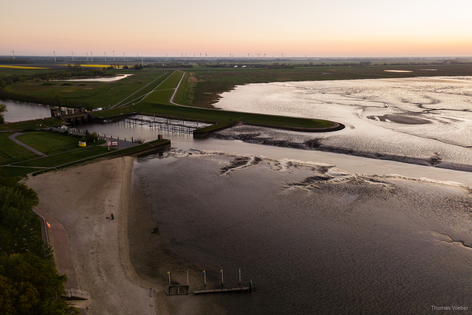 Die Strandbar Pricke in Dangast (Varel), Fotograf Thomas Weber aus Oldenburg