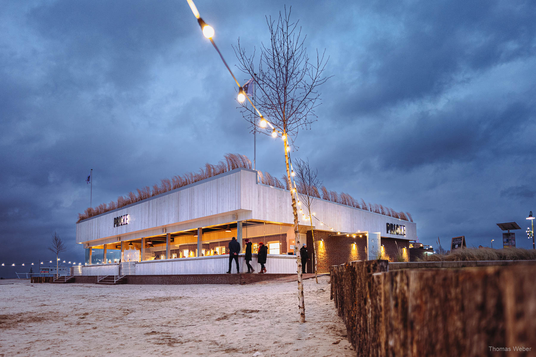 Die Strandbar Pricke in Dangast (Varel), Fotograf Thomas Weber aus Oldenburg