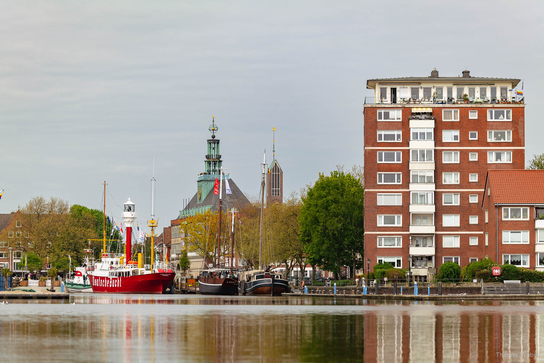 Der Hafen in Emden , Fotograf Thomas Weber aus Oldenburg