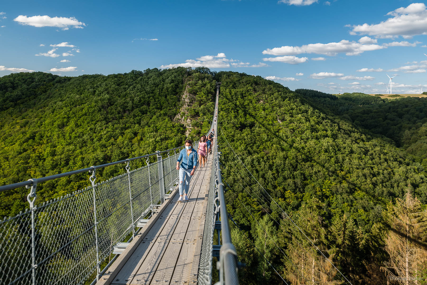 Geierlay Hängeseilbrücke zwischen Mörsdorf und Sosberg, Fotograf Thomas Weber aus Oldenburg