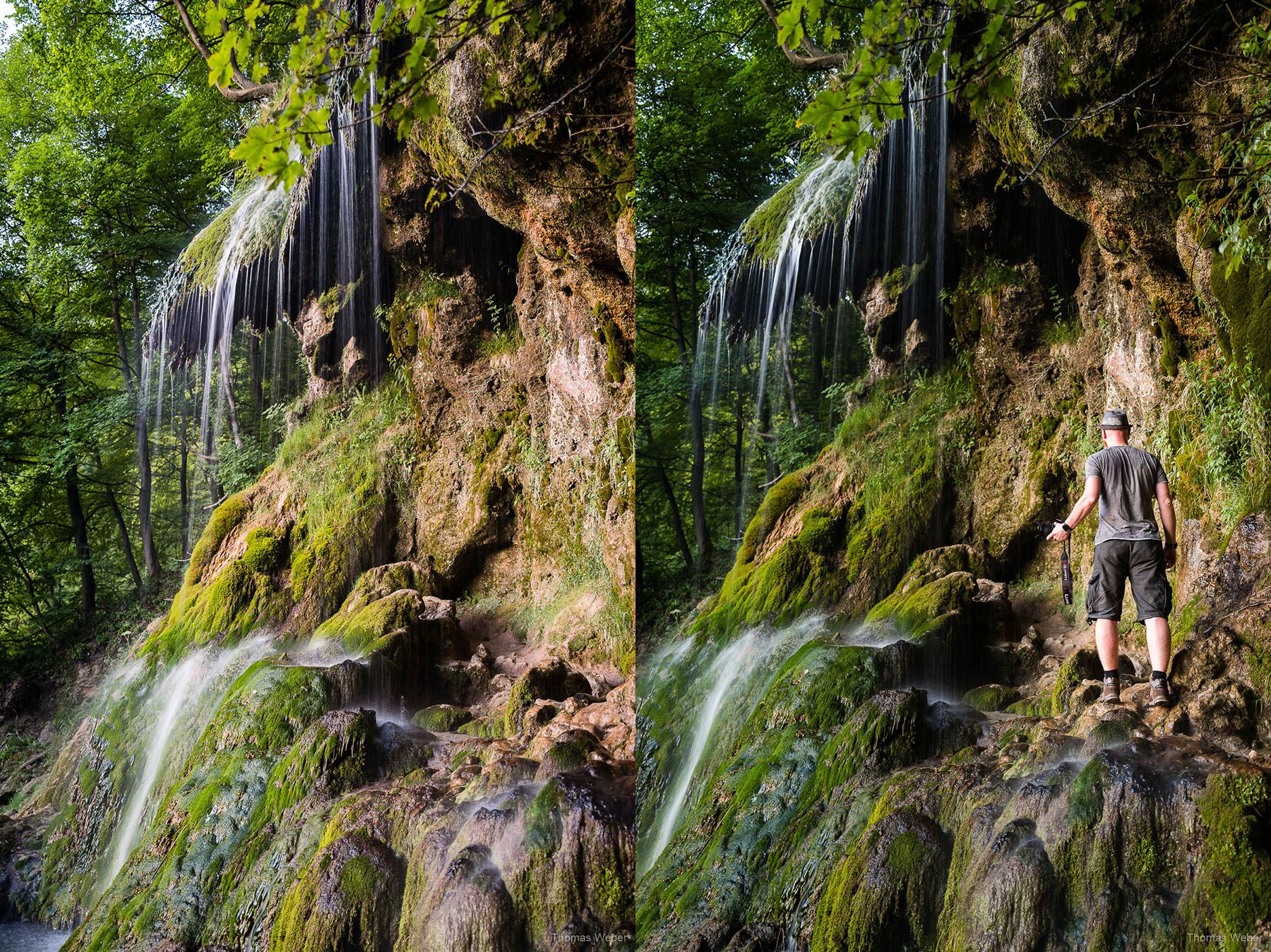 Uracher Wasserfall bei Bad Urach, Fotograf Thomas Weber aus Oldenburg