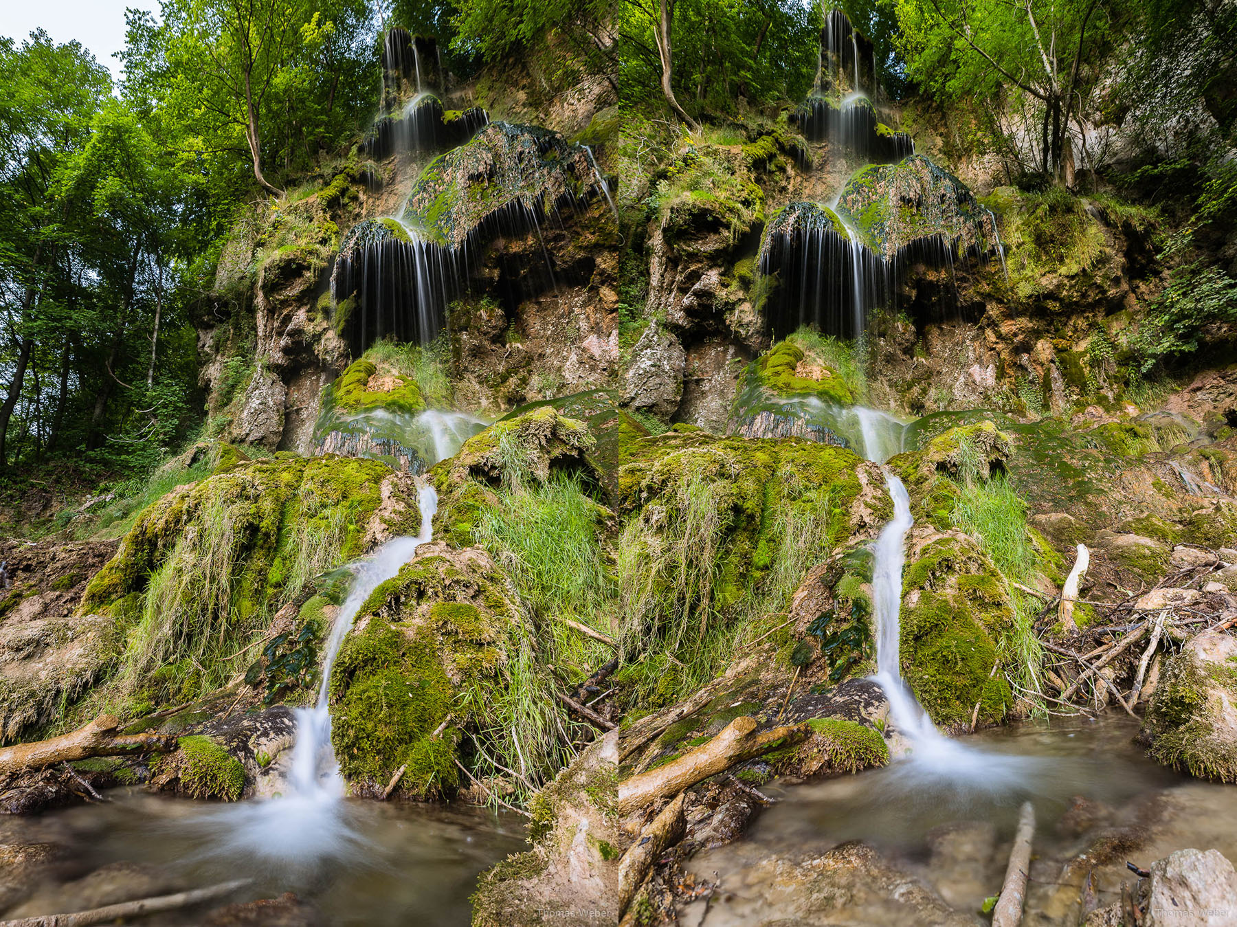 Uracher Wasserfall bei Bad Urach, Fotograf Thomas Weber aus Oldenburg