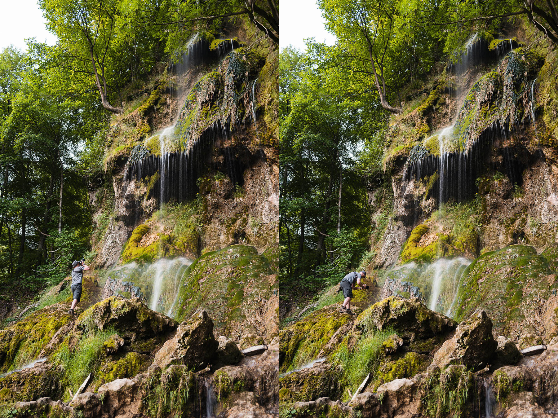 Uracher Wasserfall bei Bad Urach, Fotograf Thomas Weber aus Oldenburg