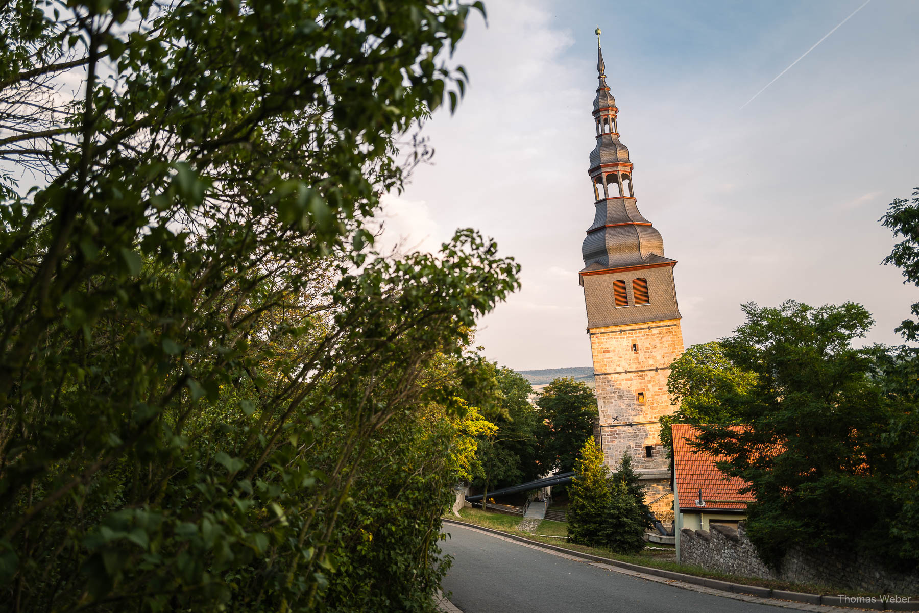 Schiefer Turm in Bad Frankenhausen im Harz, Fotograf Thomas Weber aus Oldenburg